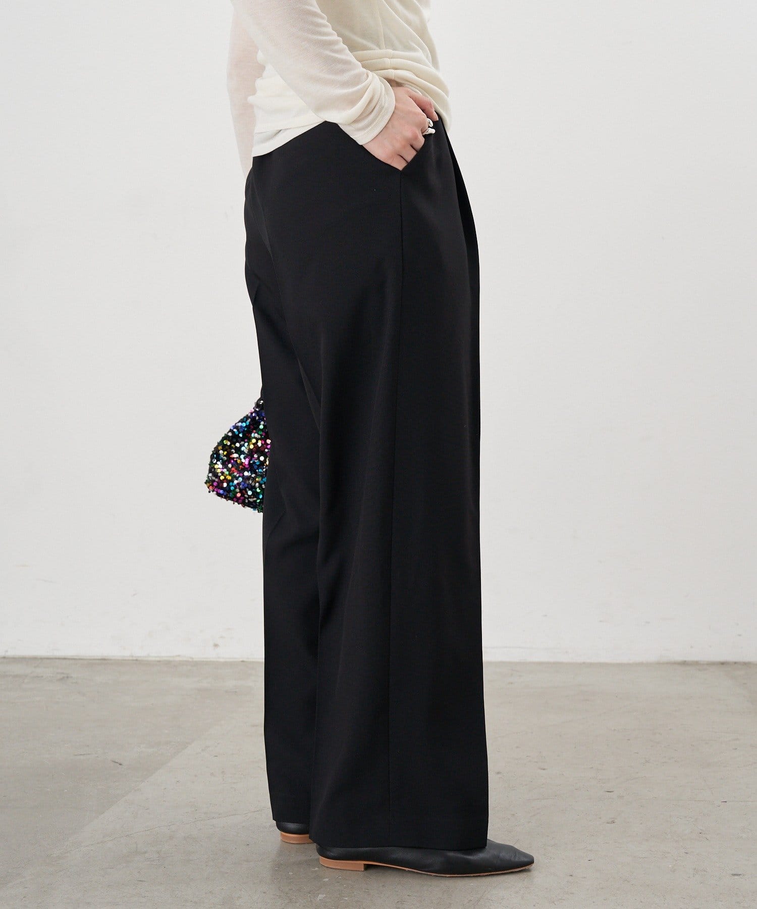 SHENERY(シーナリー) 【26SS予約】トロタックワイドパンツ