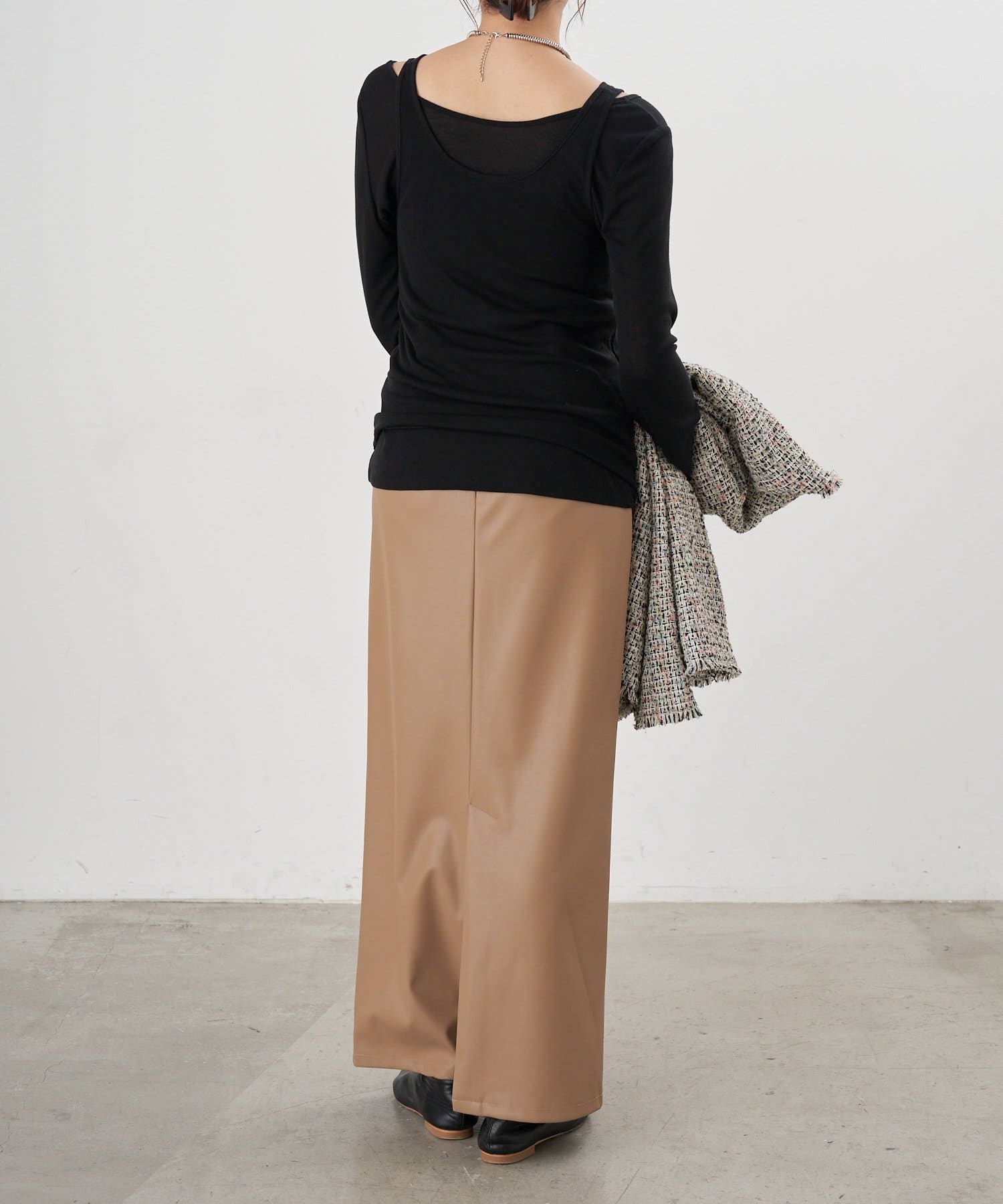 SHENERY(シーナリー) ビスチェレイヤードカットソー