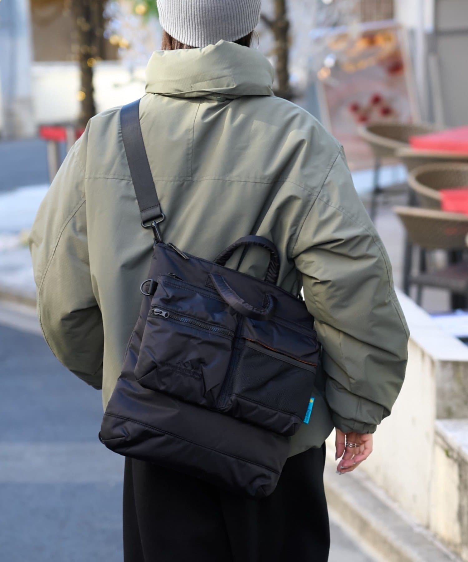 CIAOPANIC TYPY(チャオパニックティピー) 【Franklin Climbing】男女兼用/通勤・通学/8WAYマルチヘルメットショルダーバッグ