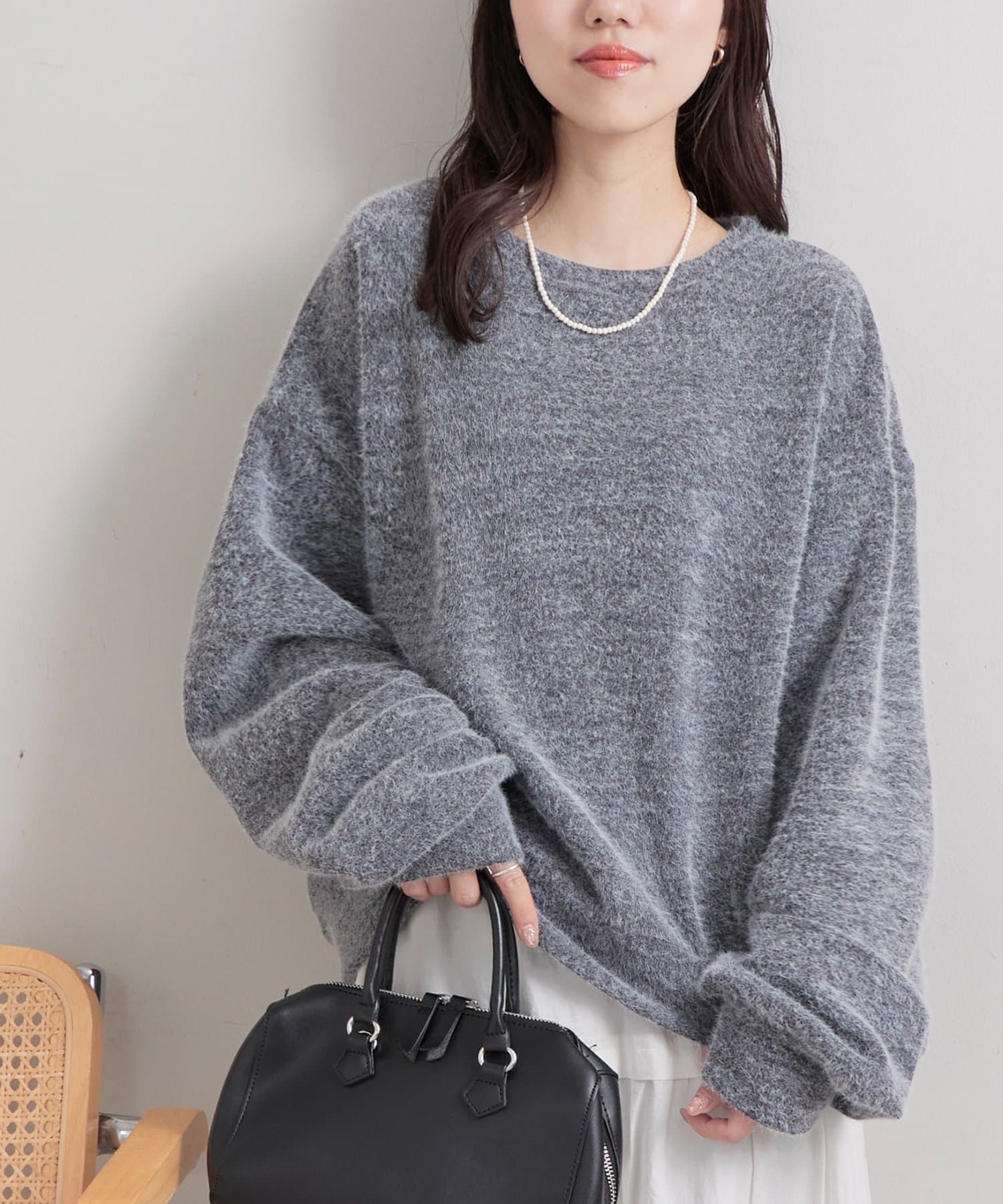 DISCOAT(ディスコート) フェザー裏毛プルオーバー