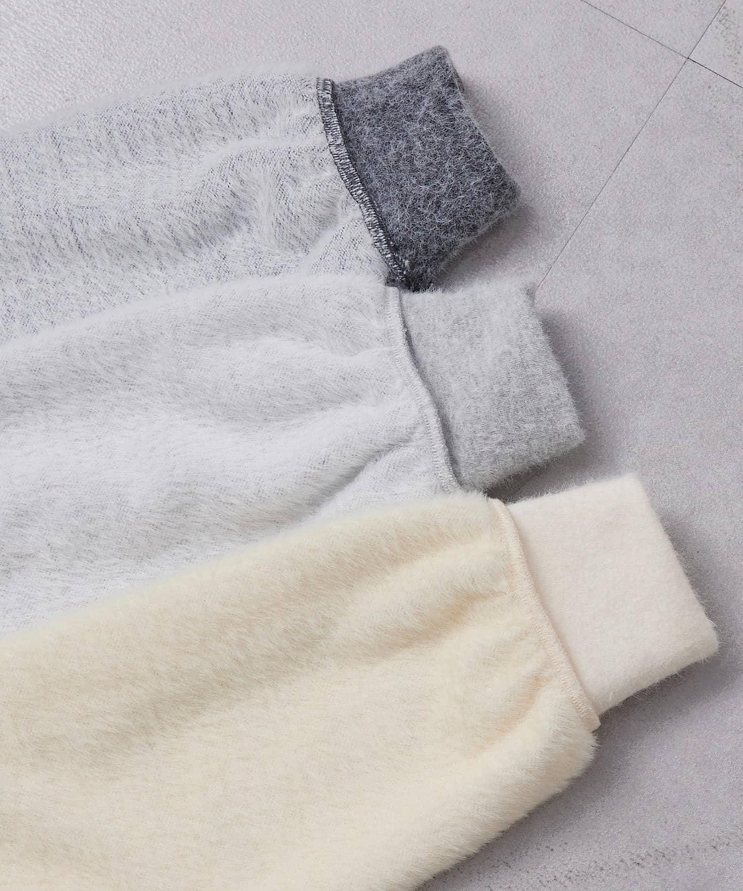 DISCOAT(ディスコート) フェザー裏毛プルオーバー