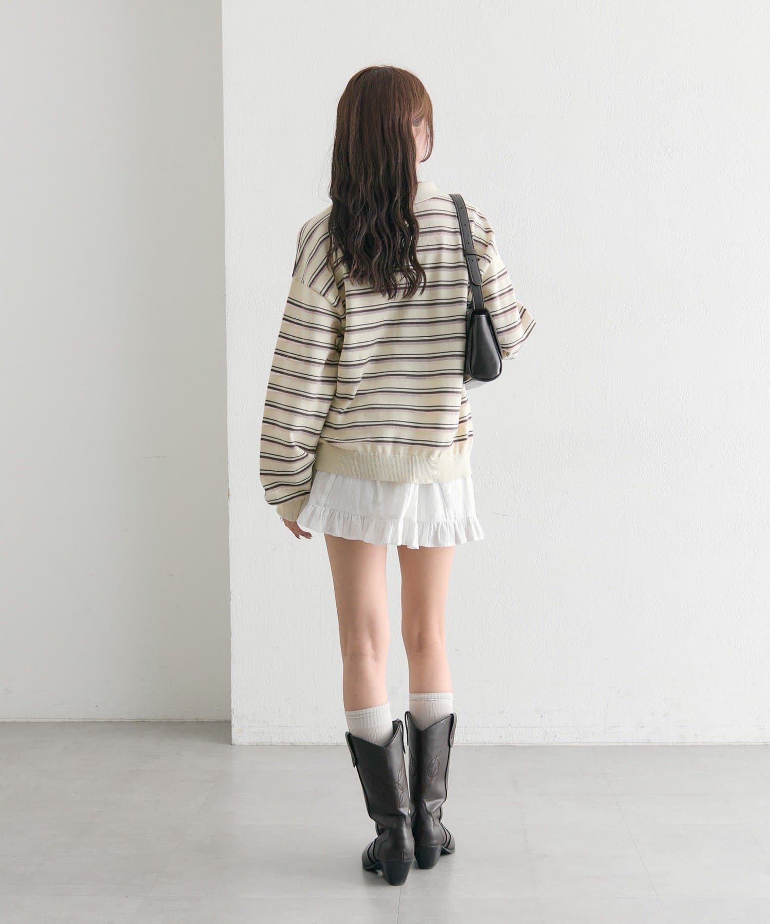 mystic(ミスティック) マルチボーダーポロニット