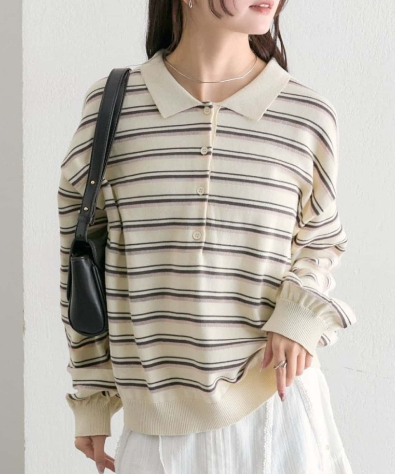 mystic(ミスティック) マルチボーダーポロニット