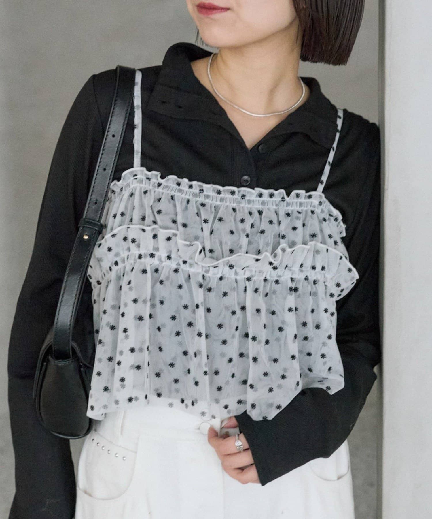 mystic(ミスティック) フラワーチュールビスチェ