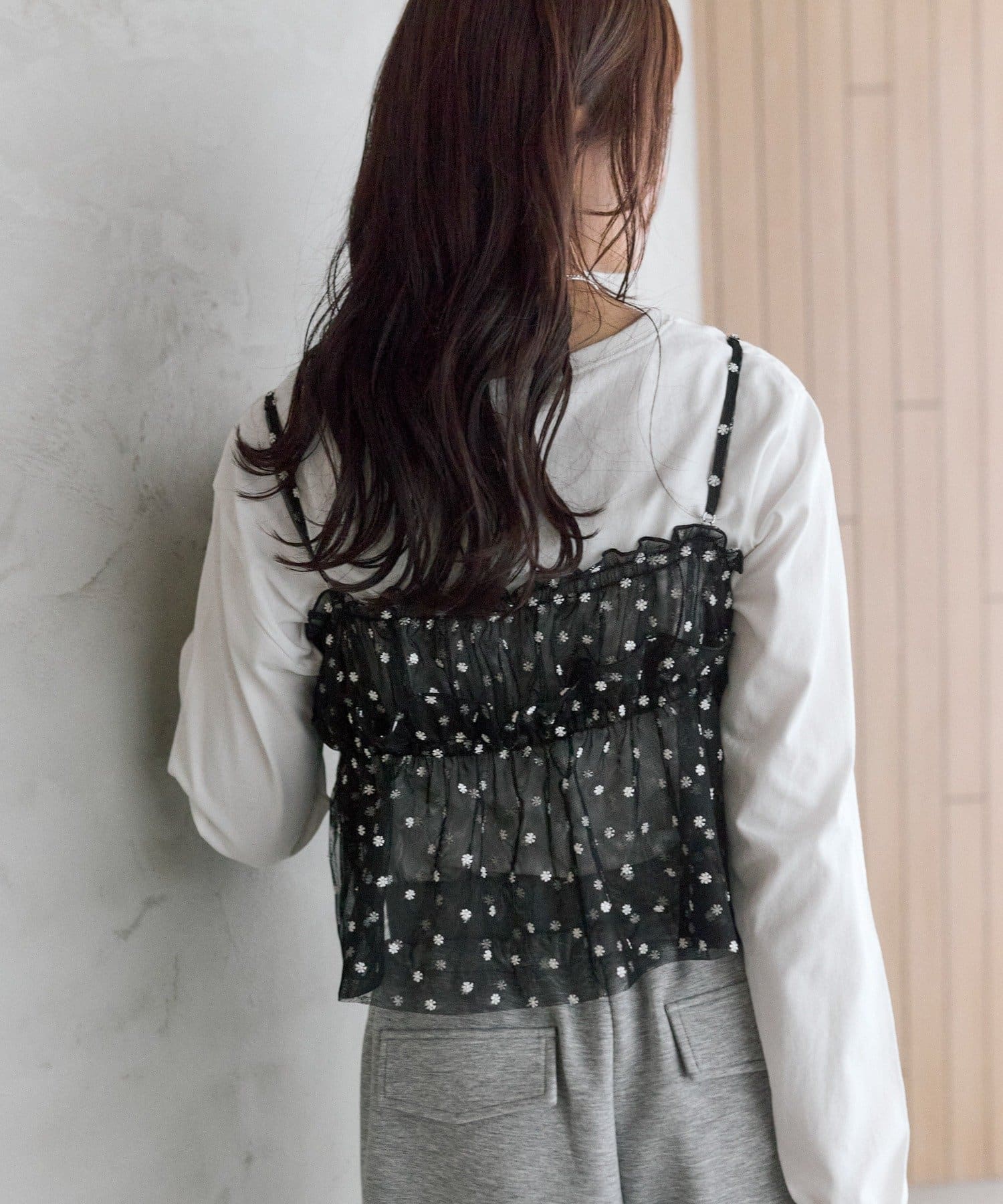 mystic(ミスティック) フラワーチュールビスチェ