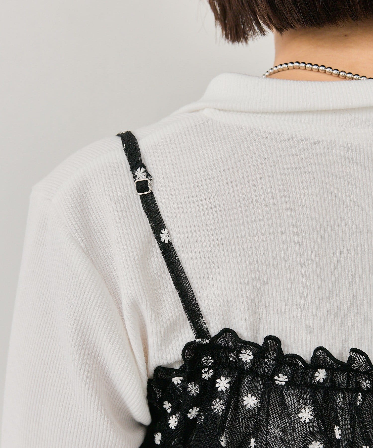 mystic(ミスティック) フラワーチュールビスチェ