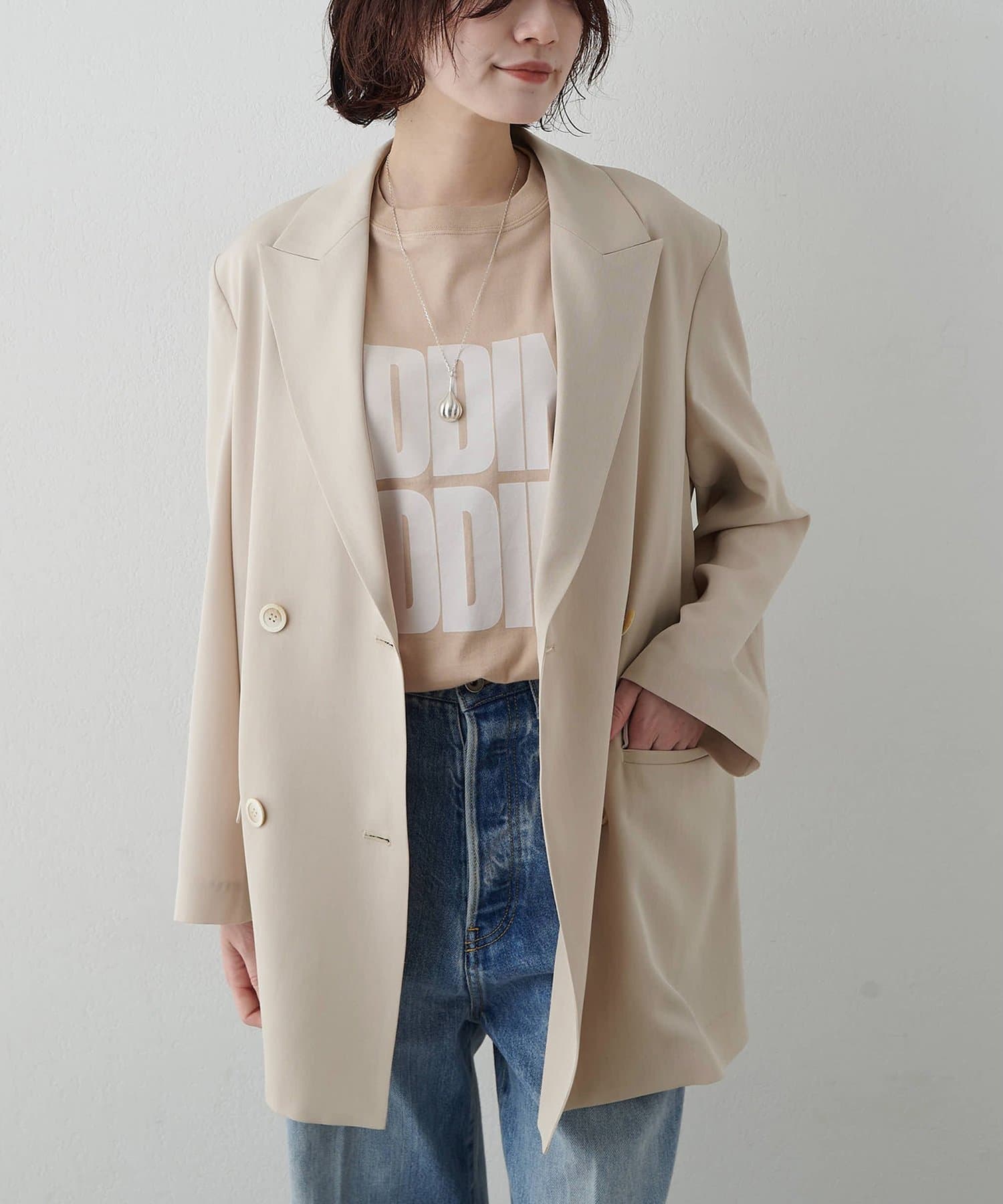 Whim Gazette(ウィム ガゼット) KIDDINGロゴTシャツ