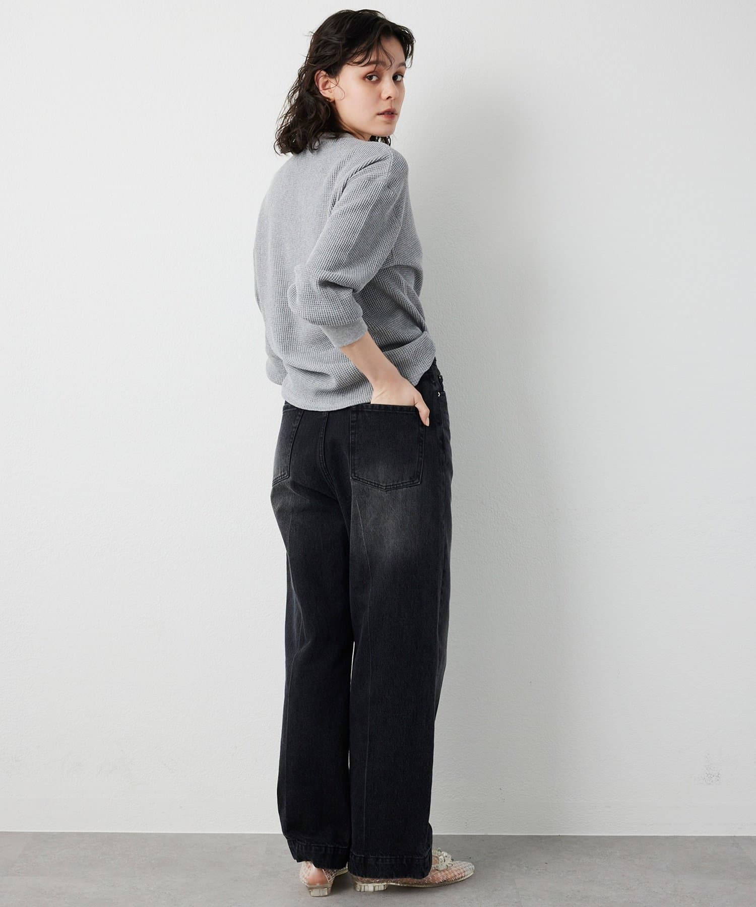 Whim Gazette(ウィム ガゼット) サーマルヘンリープルオーバー