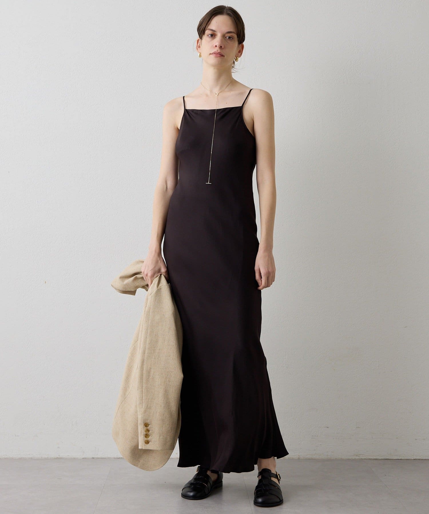 Drawing Numbers(ドローイングナンバーズ) キュプラバイアスキャミワンピース