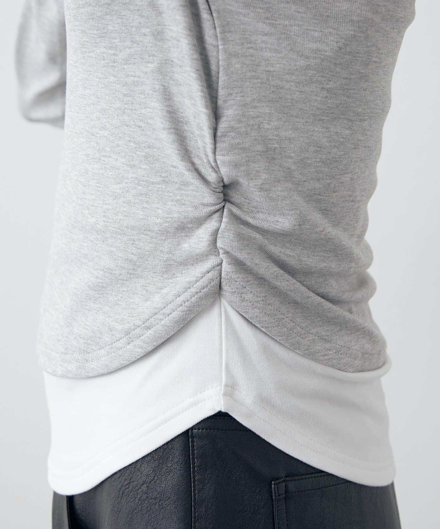 mline(エムライン) [mline]レイヤーカットソー