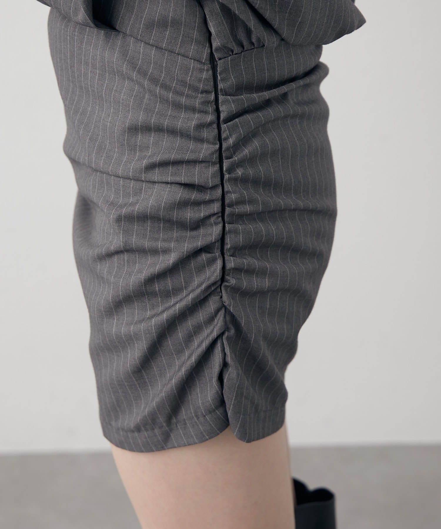 mline(エムライン) [mline]シャツワンピ