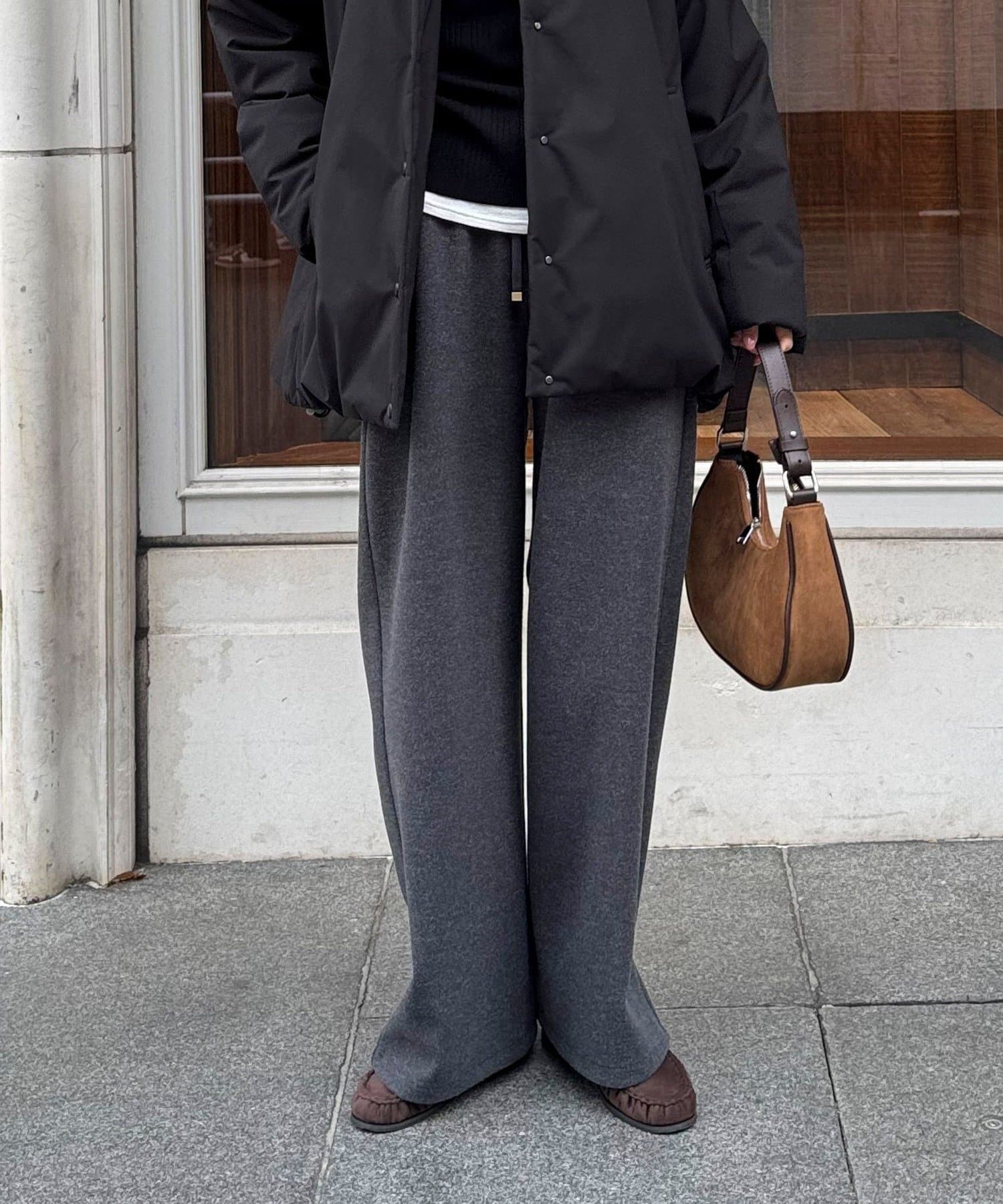 FREDY & GLOSTER(フレディ アンド グロスター) NEEDLE stretch イージーパンツ