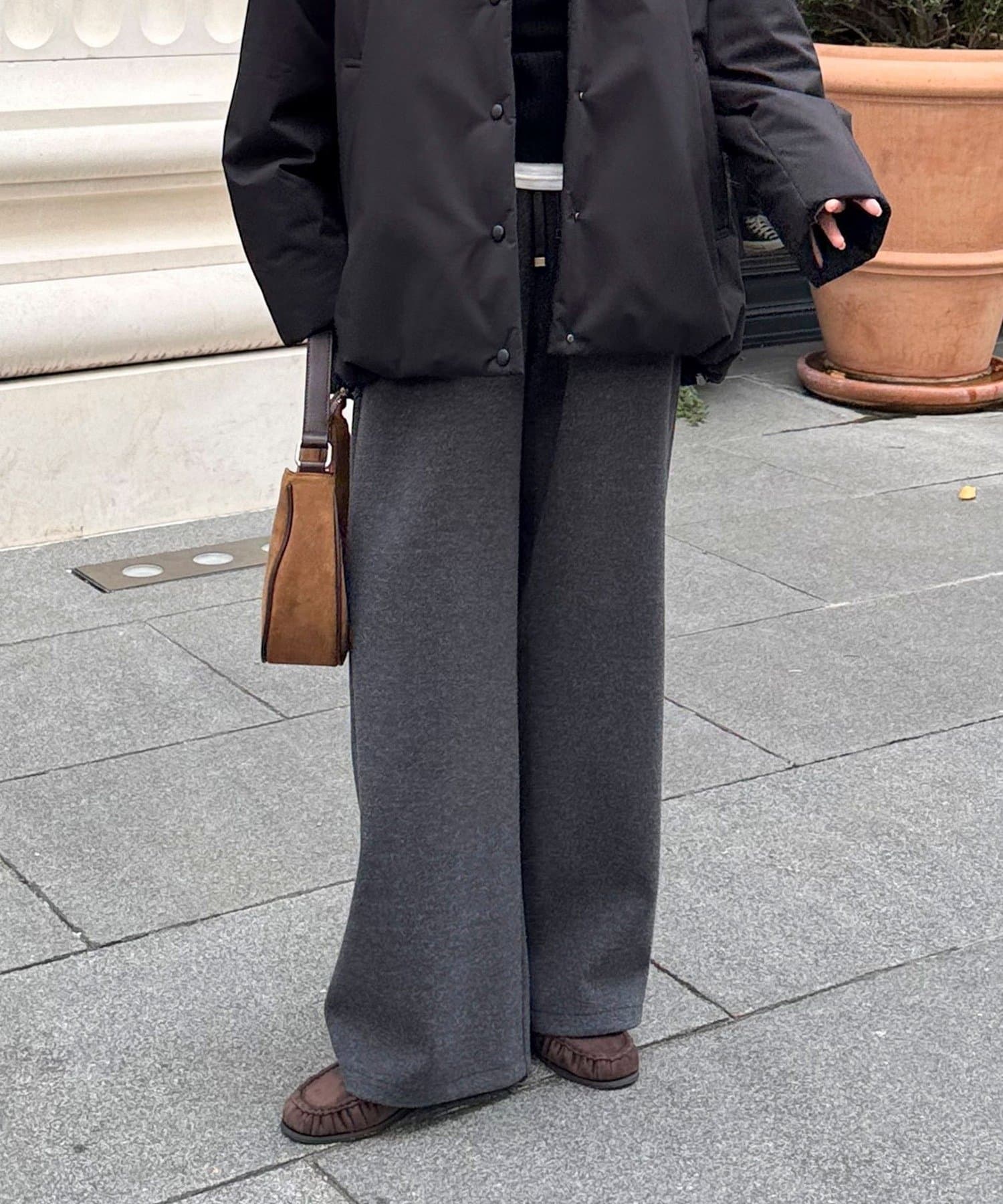 FREDY & GLOSTER(フレディ アンド グロスター) NEEDLE stretch イージーパンツ