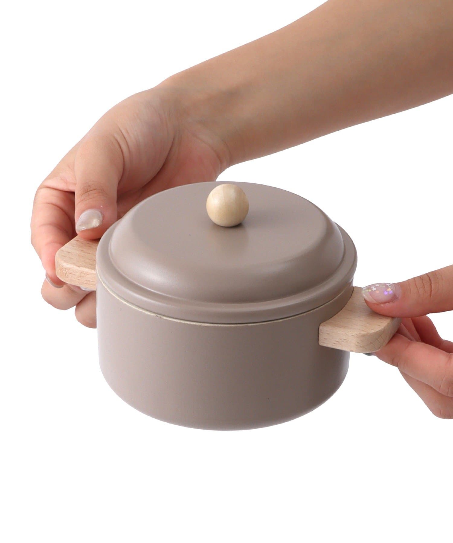 3COINS(スリーコインズ) 蓋つきお鍋／おままごと