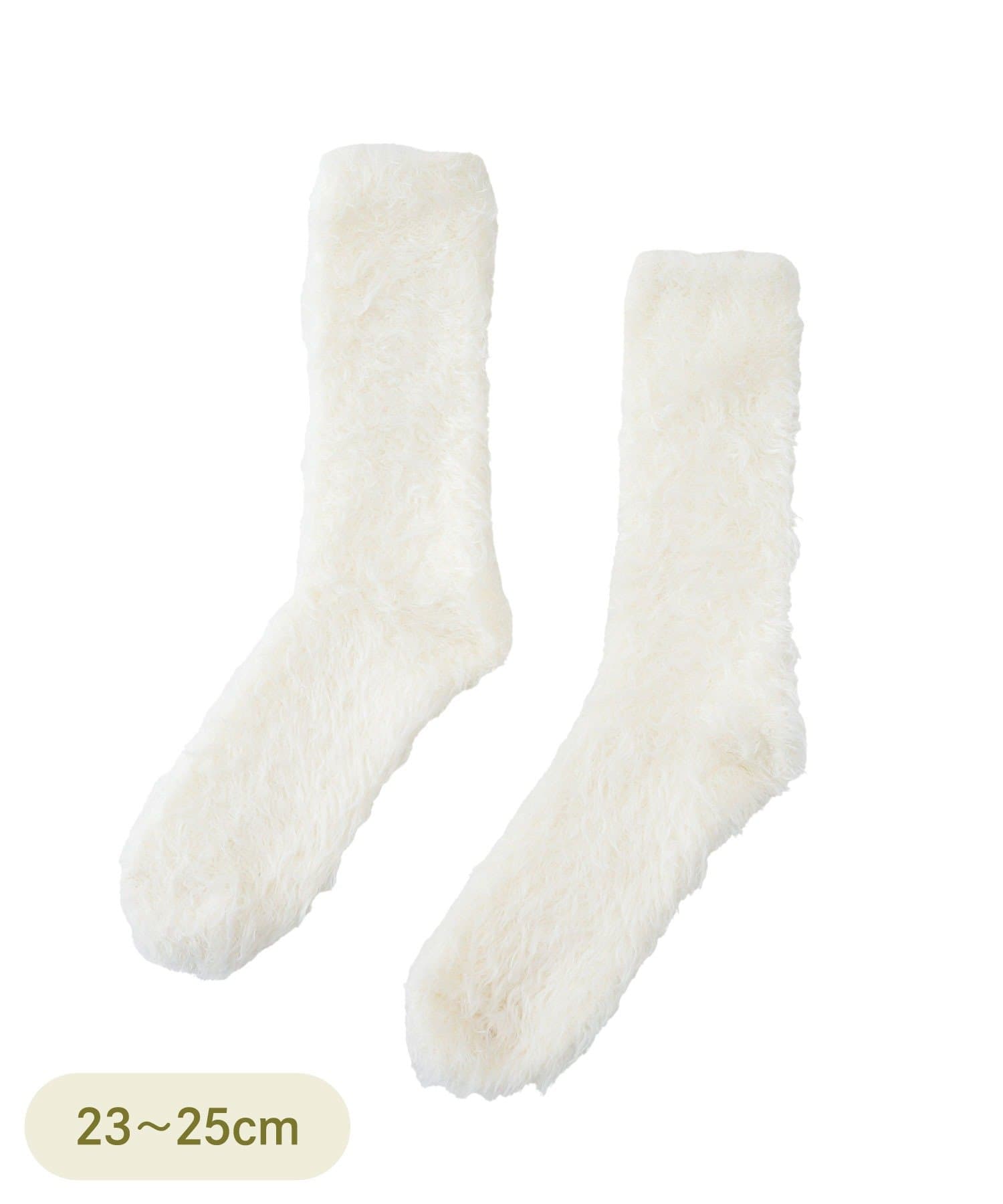 3COINS(スリーコインズ) もこもこエコファークルーソックス