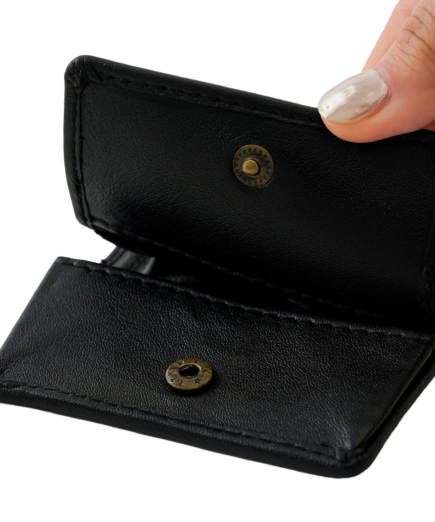 3COINS(スリーコインズ) THE RE 革コインケース