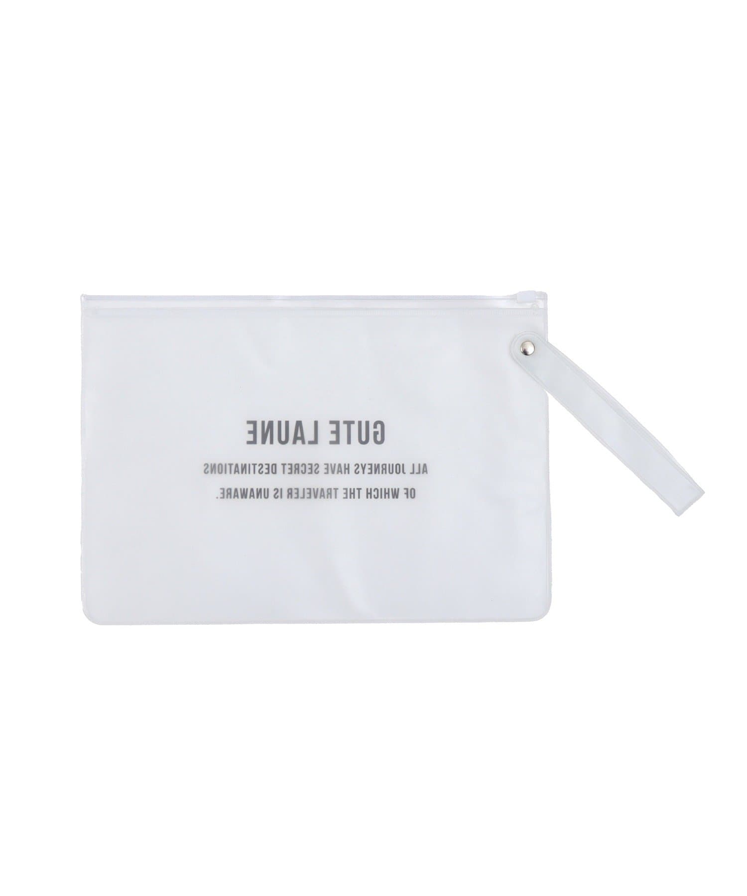 3COINS(スリーコインズ) 持ち手付きジップバッグ3サイズセット