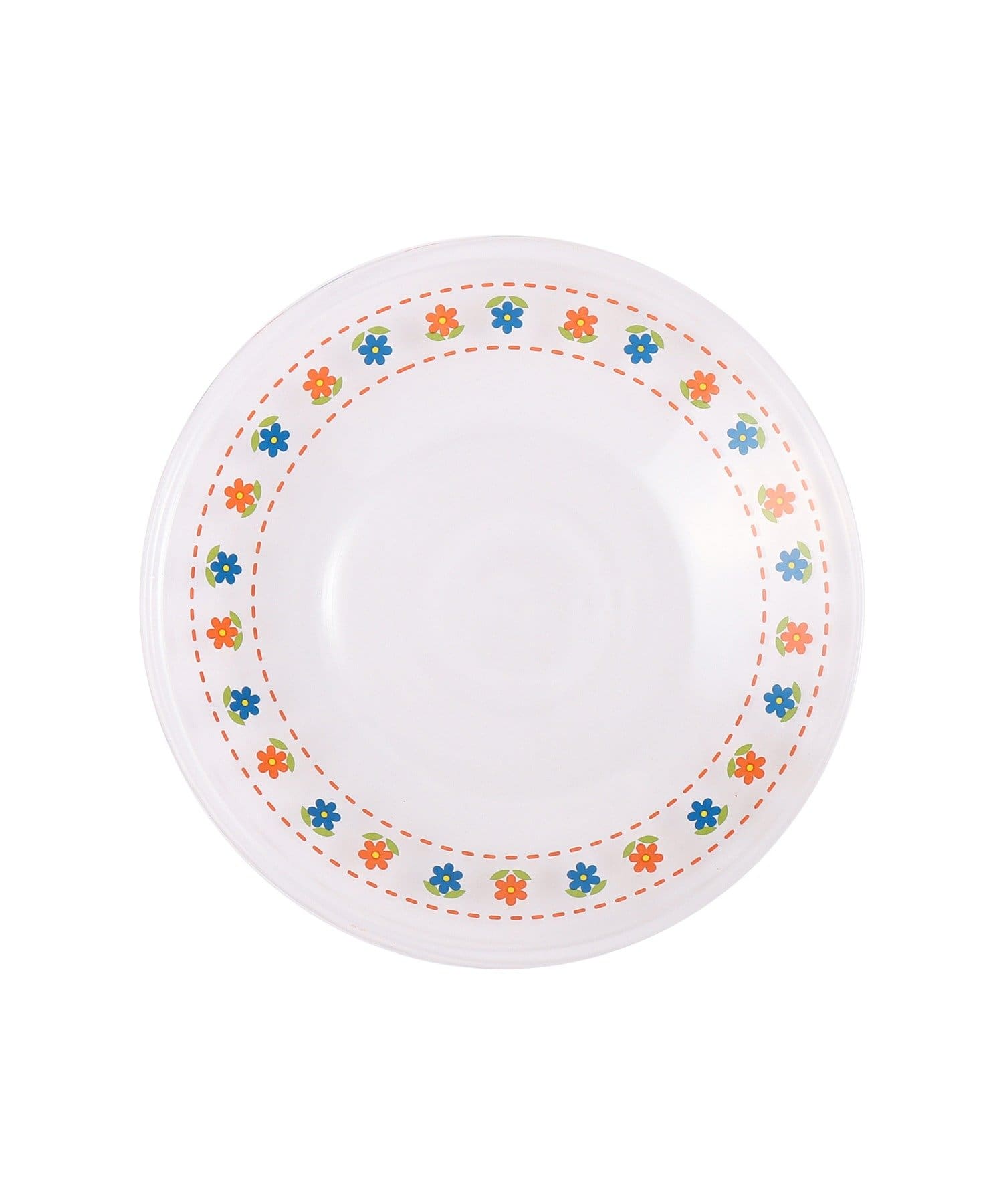 salut!(サリュ) レトロフラワーガラスプレート：16cm