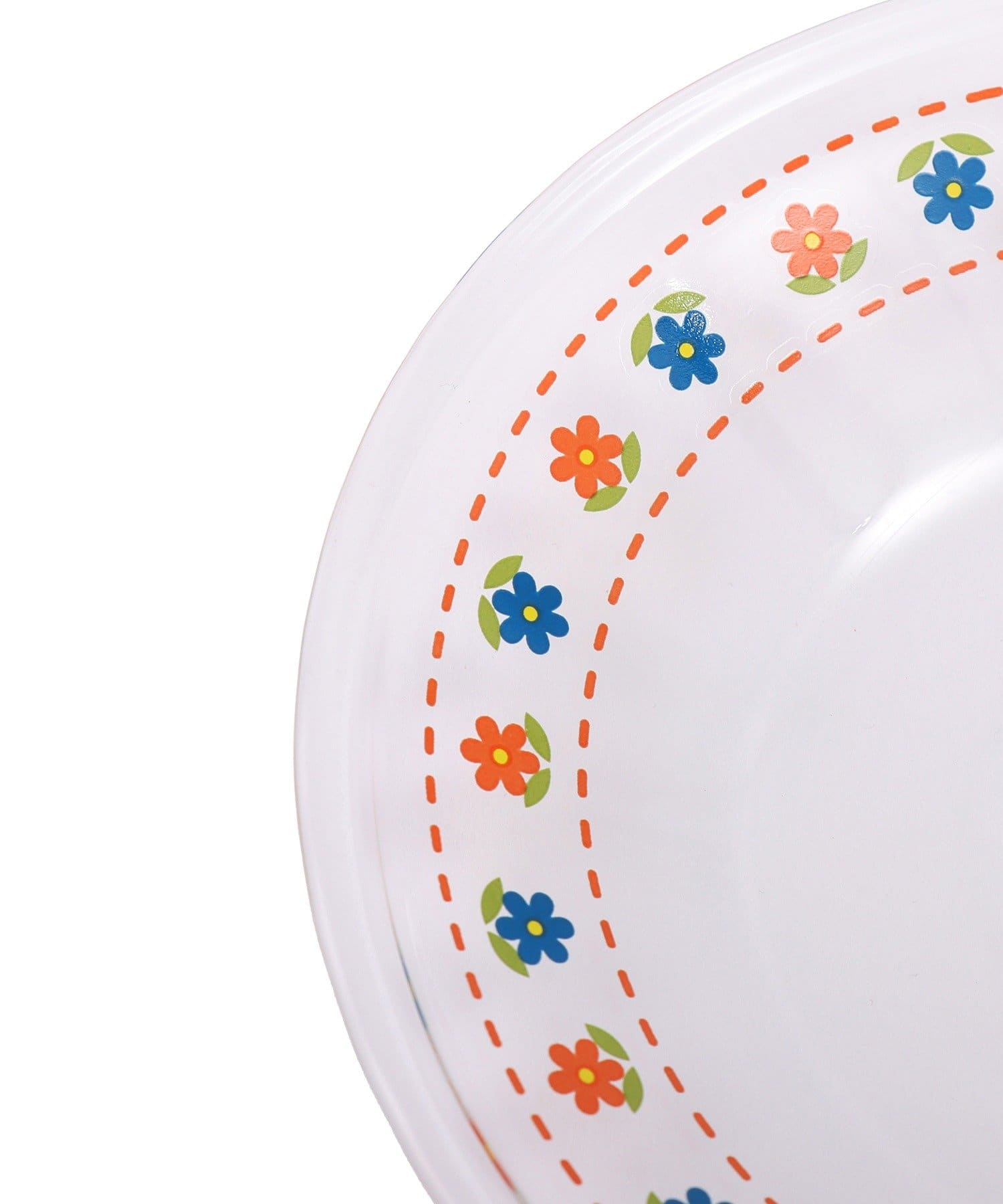 salut!(サリュ) レトロフラワーガラスプレート：16cm