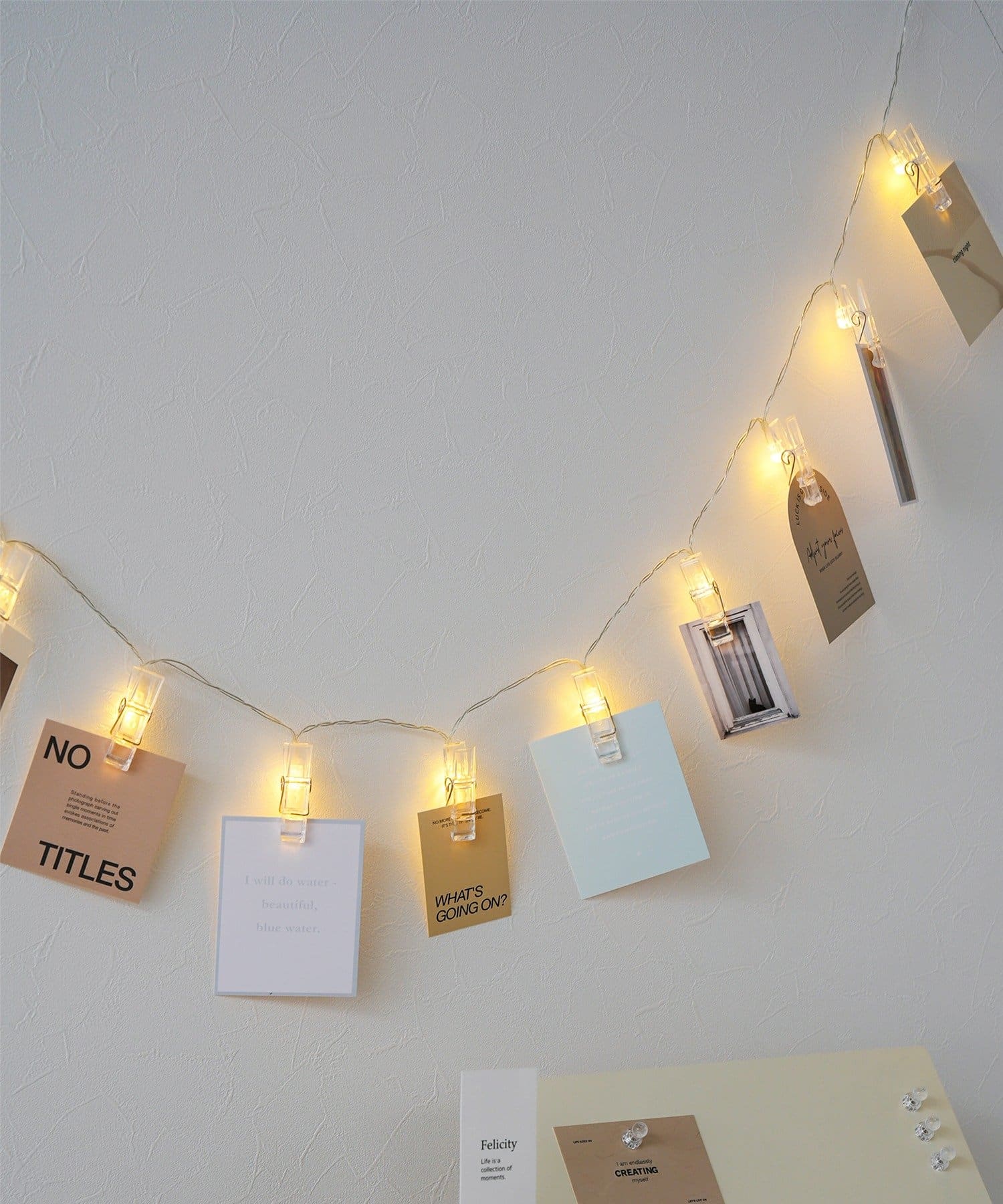 3COINS(スリーコインズ) 光るクリップガーランド