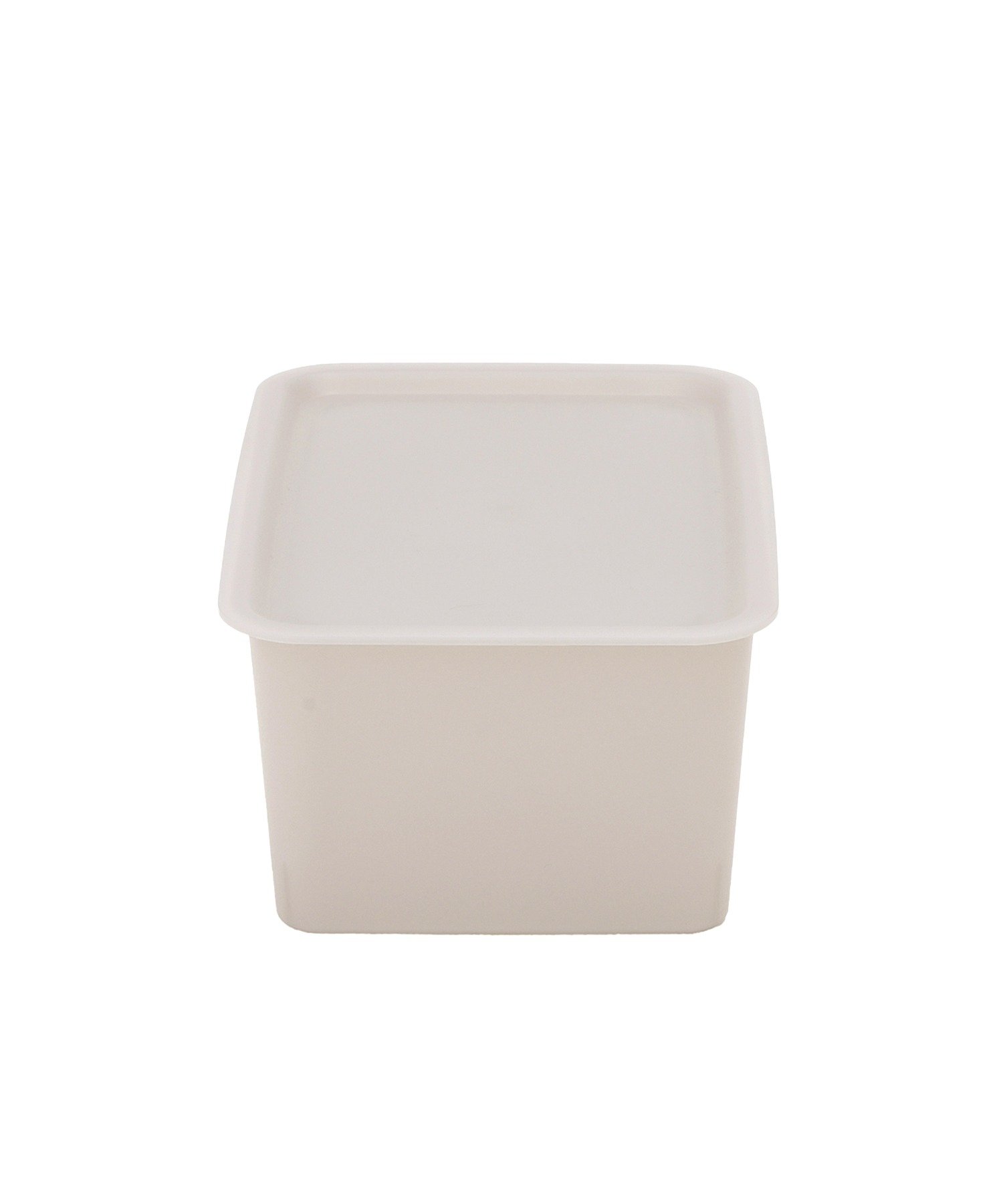 3COINS(スリーコインズ) シアー蓋付き収納：S