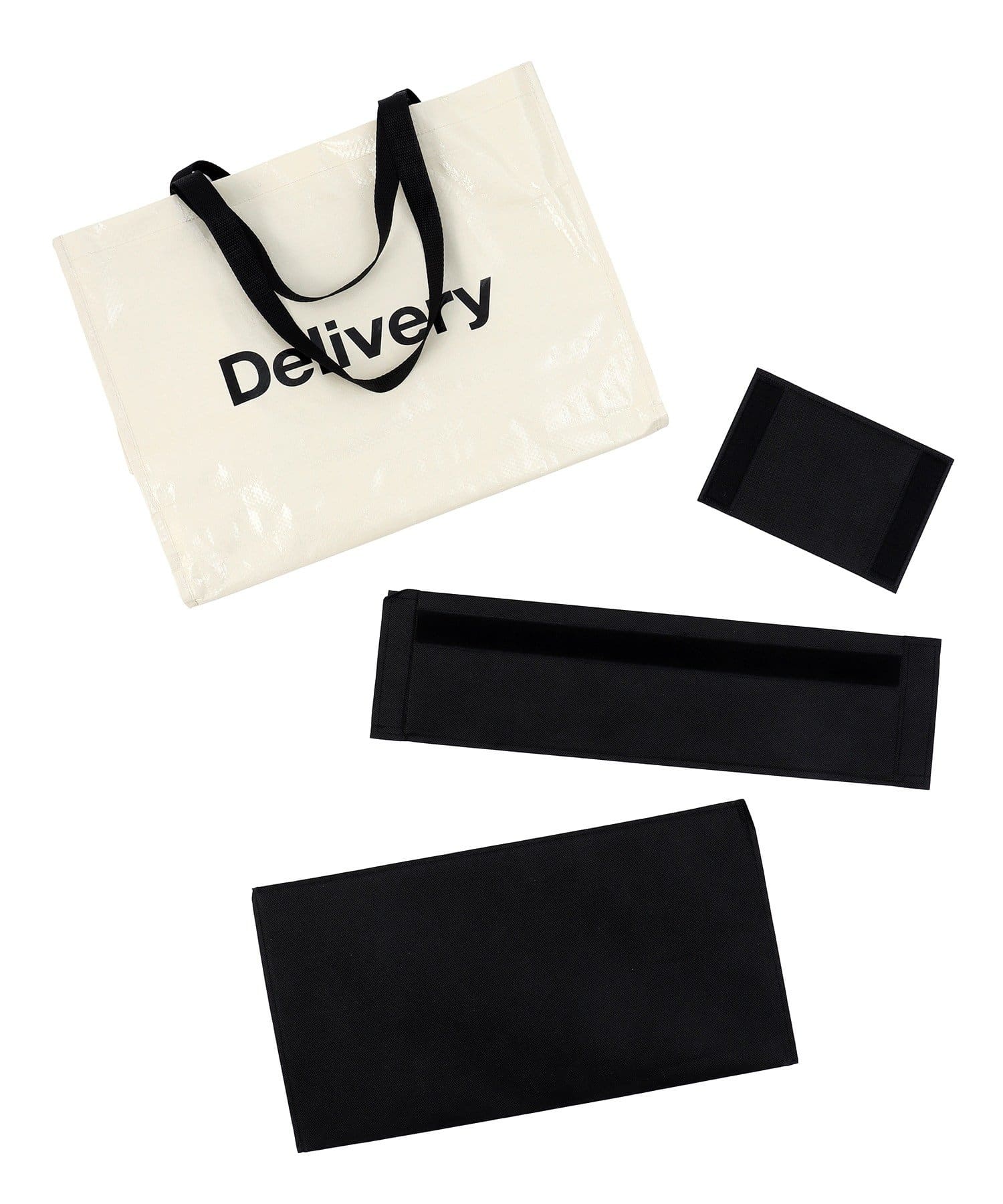 3COINS(スリーコインズ) PPカスタム仕切りスクエアバッグ