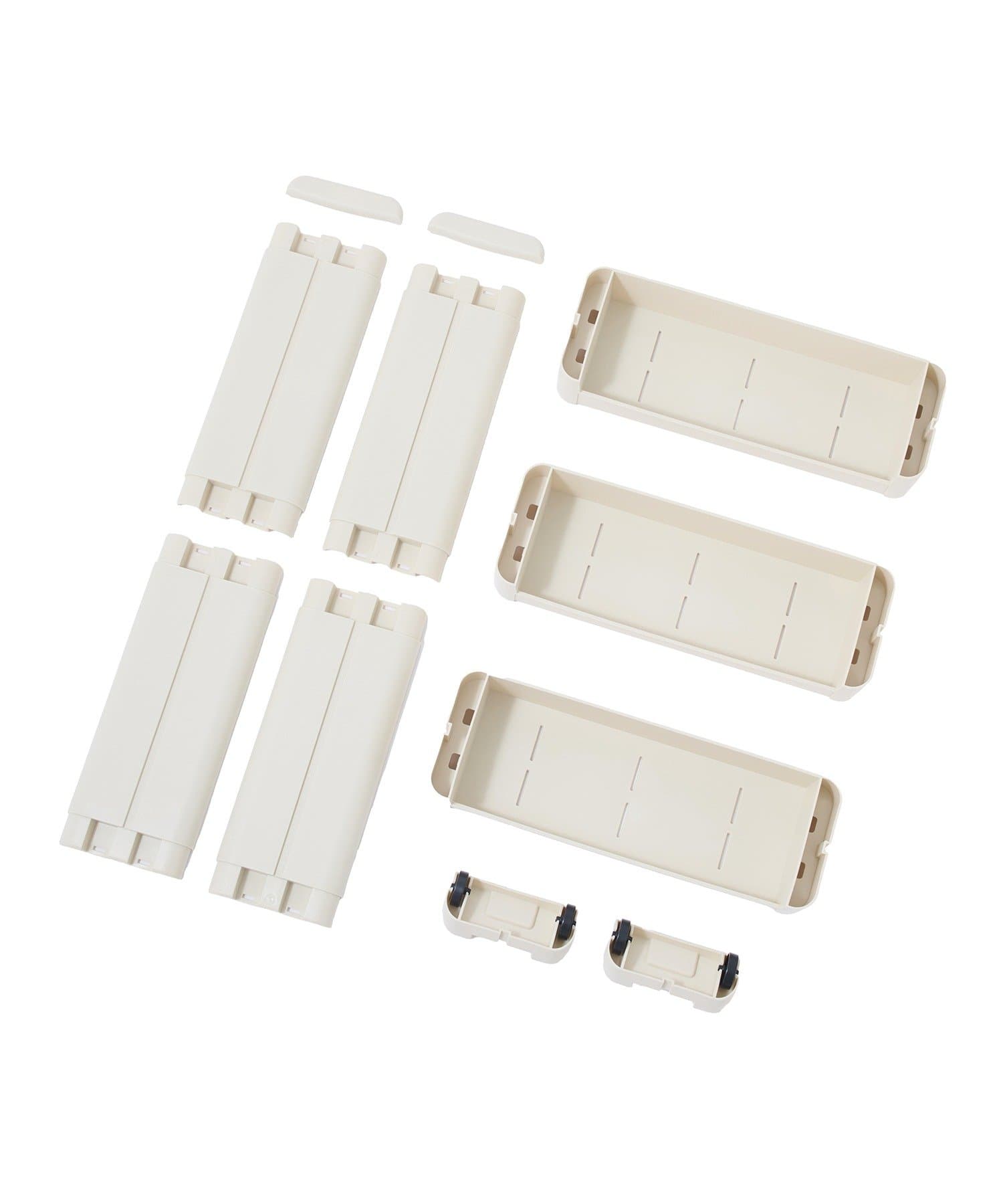 3COINS(スリーコインズ) 《WEB限定商品》スリムワゴン3段