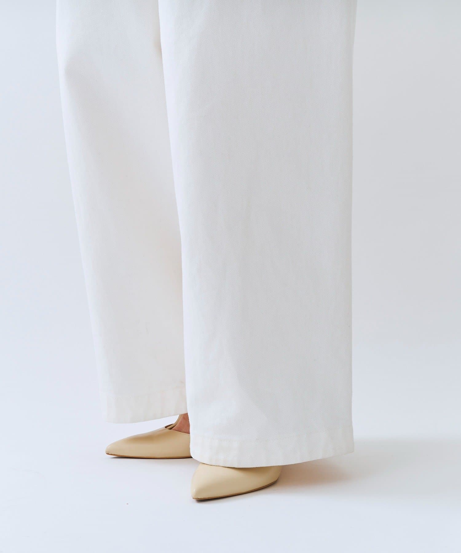 RIVE DROITE(リヴドロワ) 【A・MONN(アモン)】ホワイトデニムパンツ