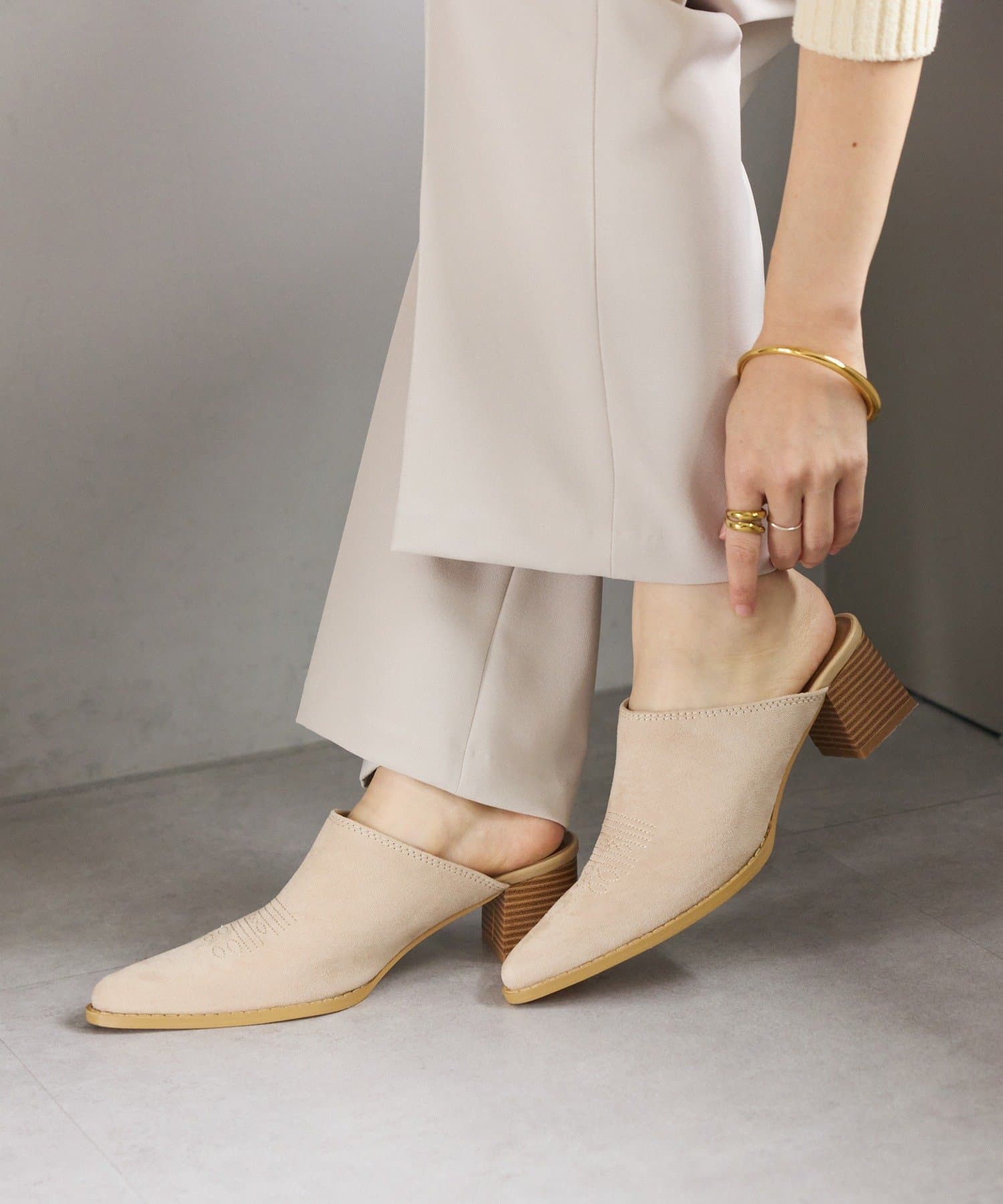 RIVE DROITE(リヴドロワ) 予約【スタイリングのアクセントに】ウエスタンサボ