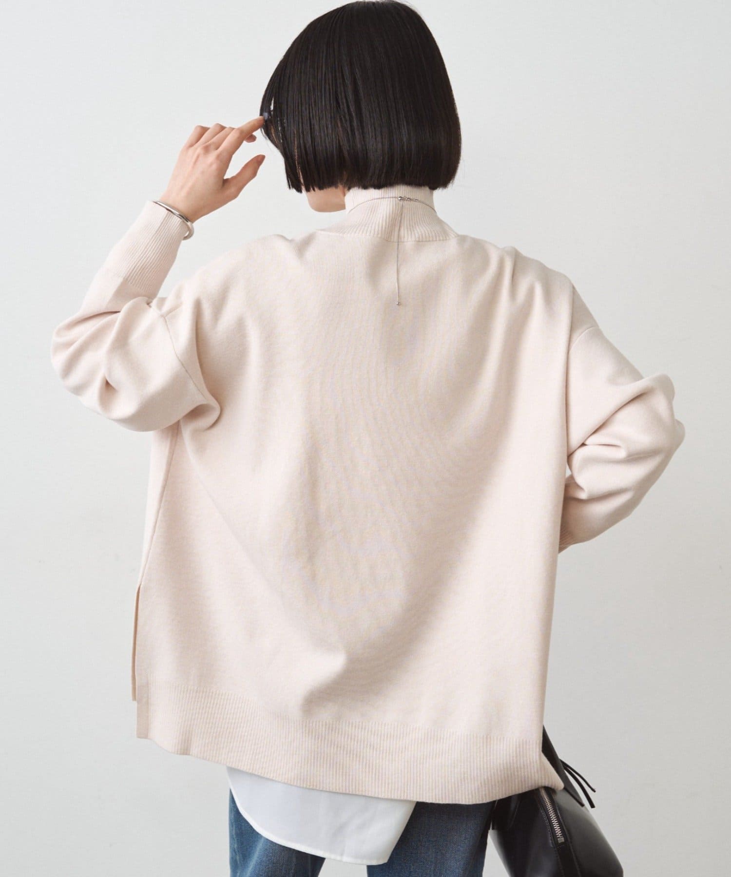 LOUNGEDRESS(ラウンジドレス) 総針ハイネックニット