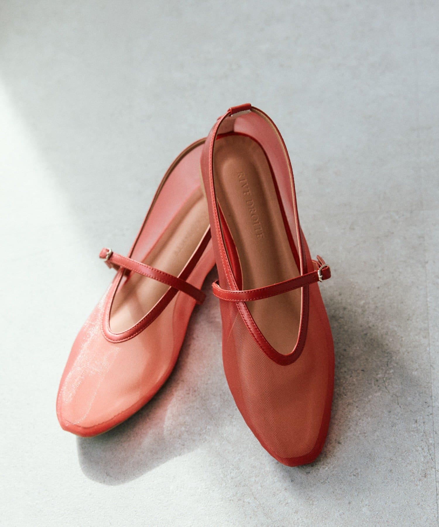 RIVE DROITE(リヴドロワ) 予約【鮮度抜群】メッシュフラットシューズ