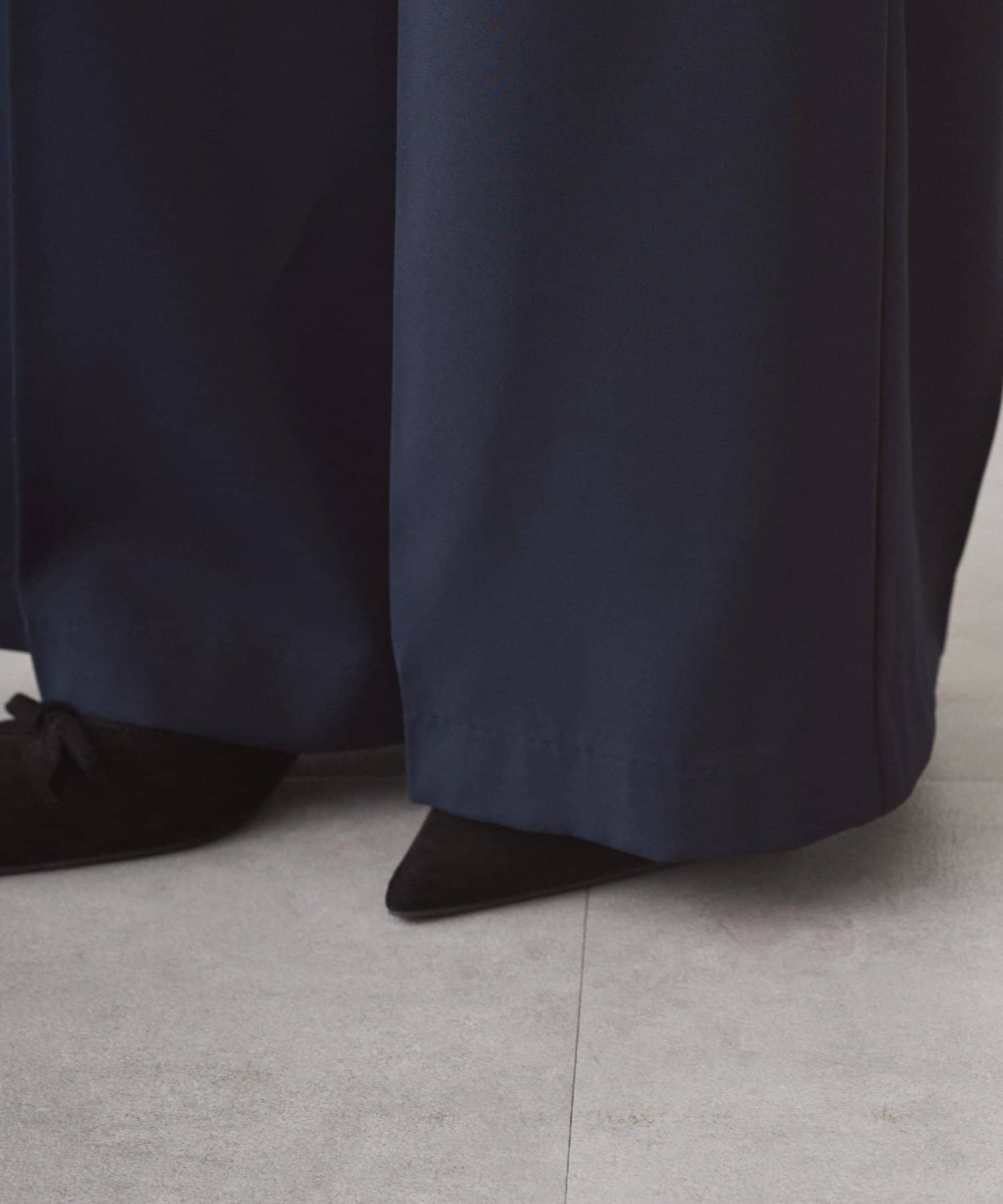 LOUNGEDRESS(ラウンジドレス) 2タックワイドパンツ