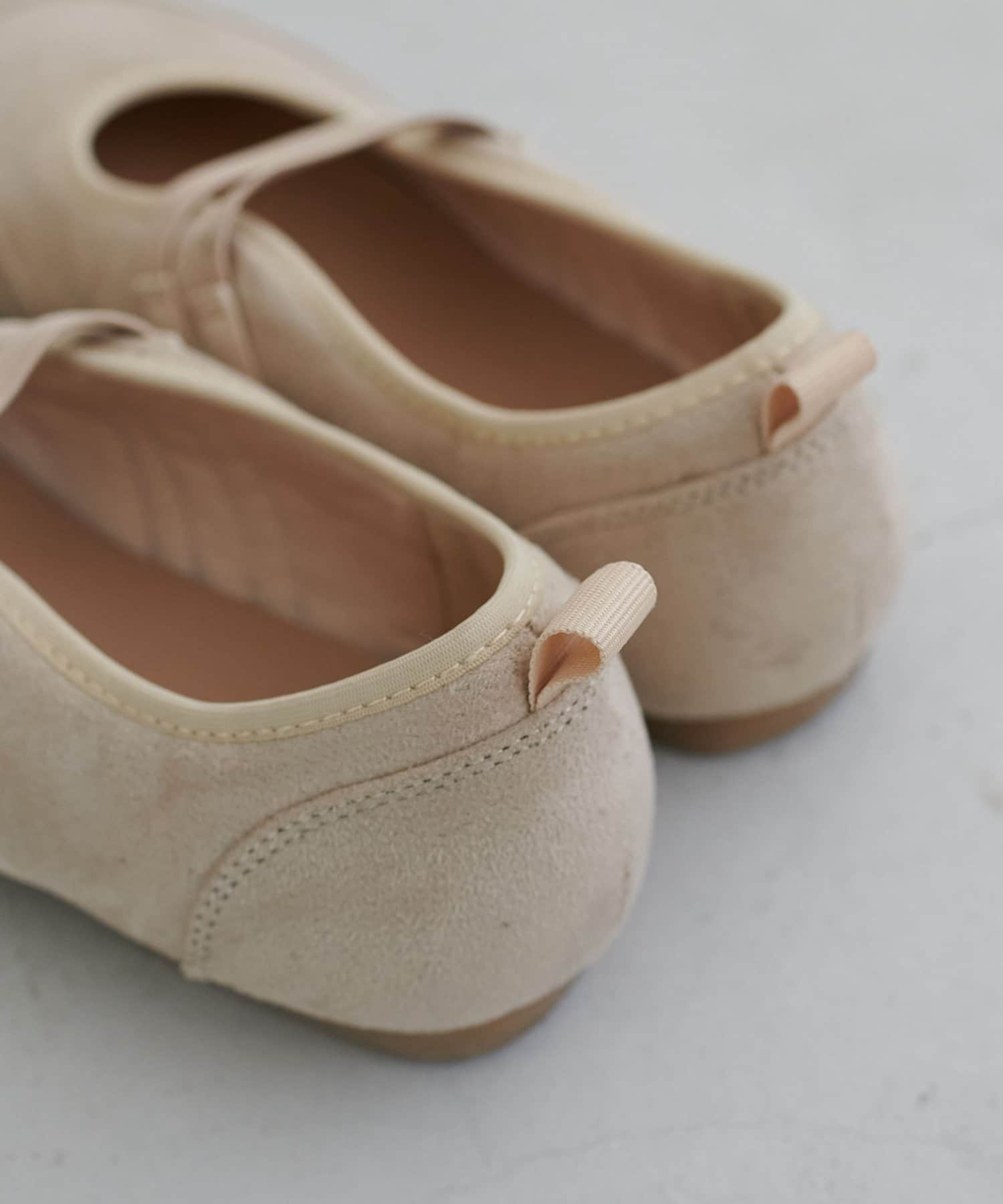 DISCOAT(ディスコート) 【SS先行予約/サッと履ける♪】2ストラップバレエスニーカー