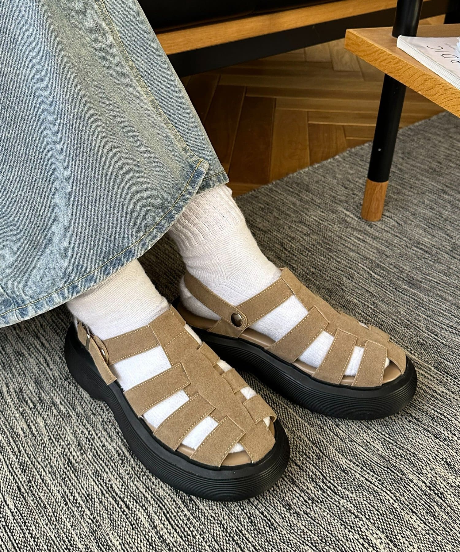 DISCOAT(ディスコート) 12/11(金)12：00～【SS先行予約/MLサイズ展開】グルカサボシューズ《詳細動画あり》