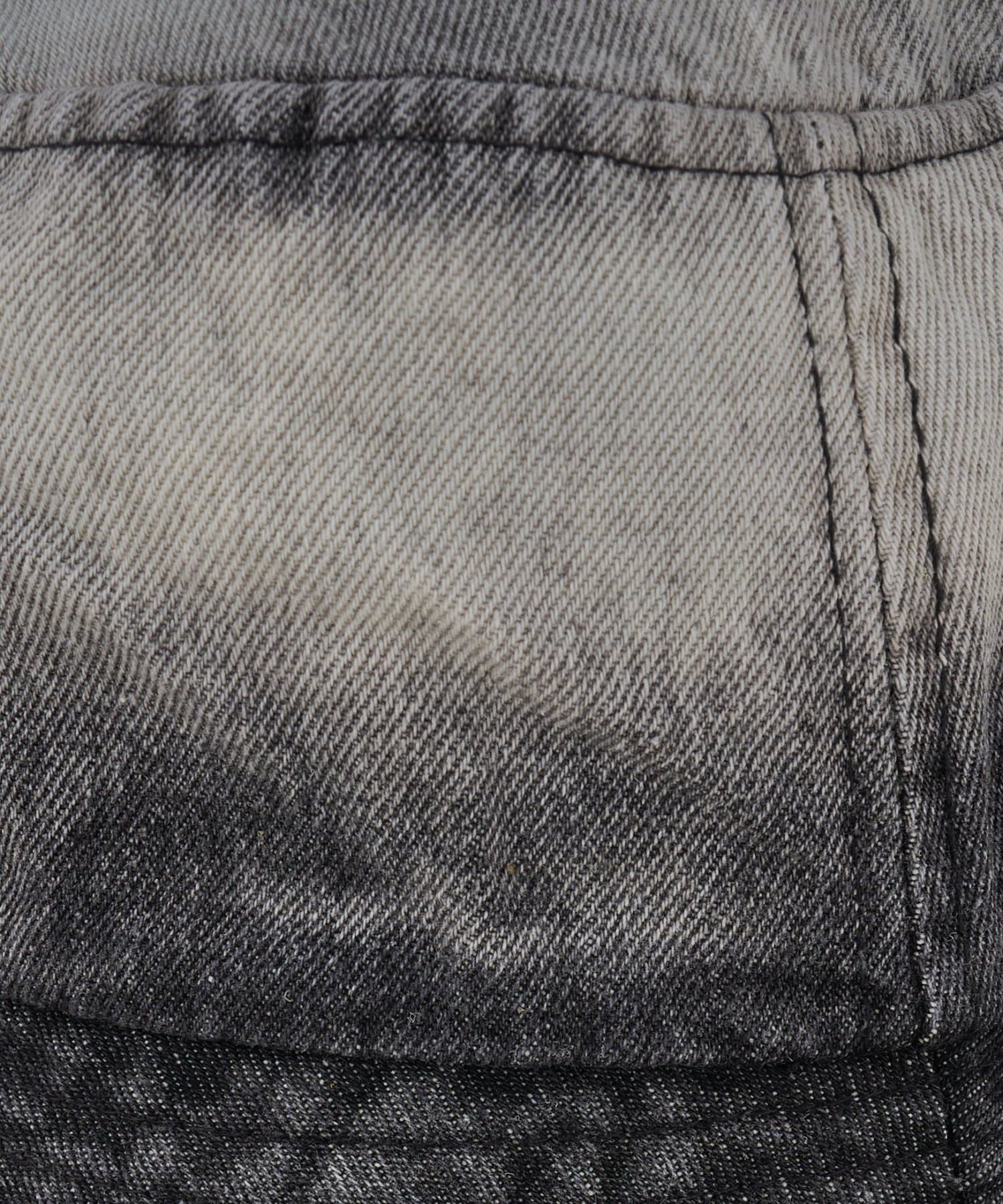 DISCOAT(ディスコート) デニムグラデフリンジハット