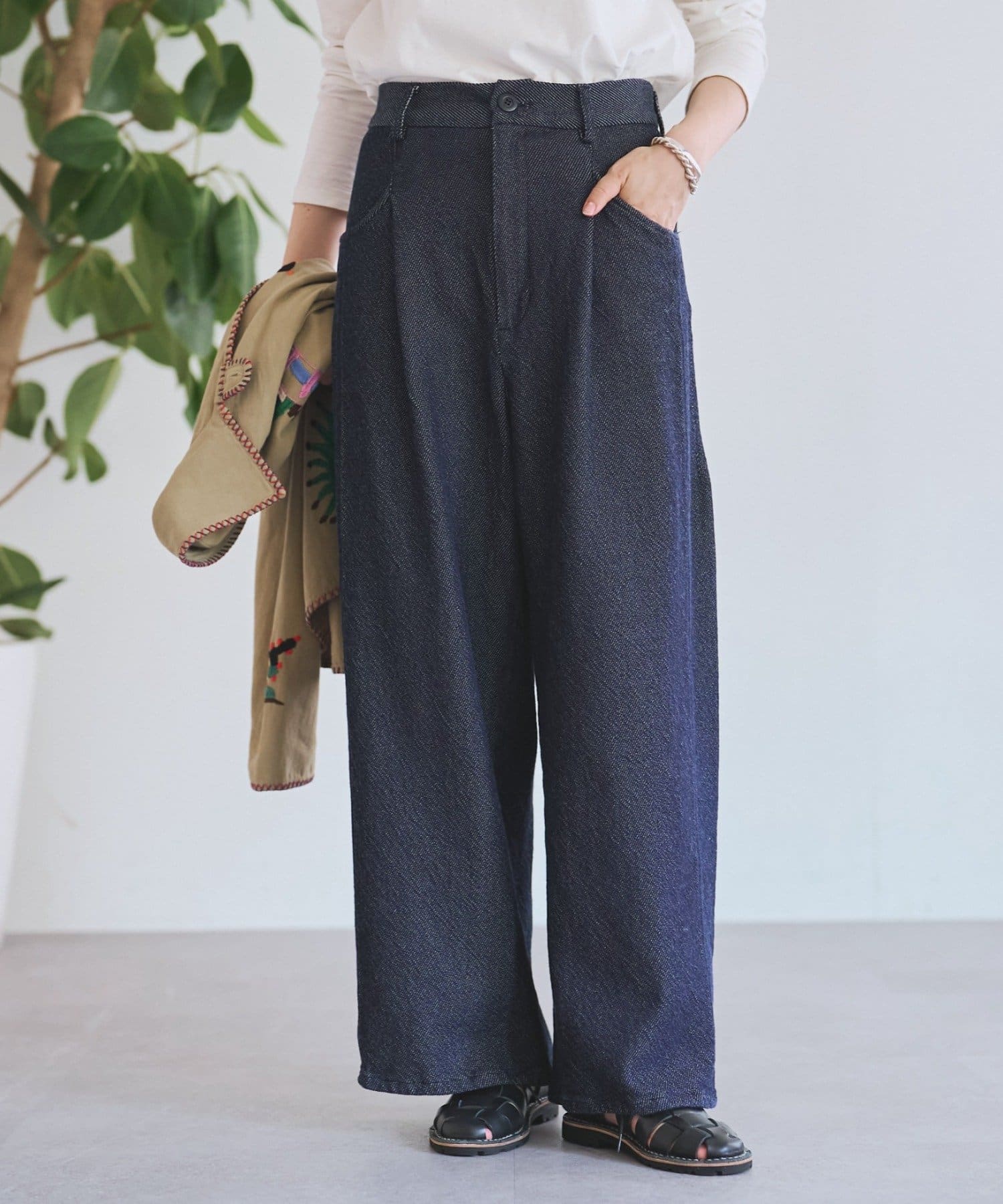 BEARDSLEY(ビアズリー) ルーズデニムチノ