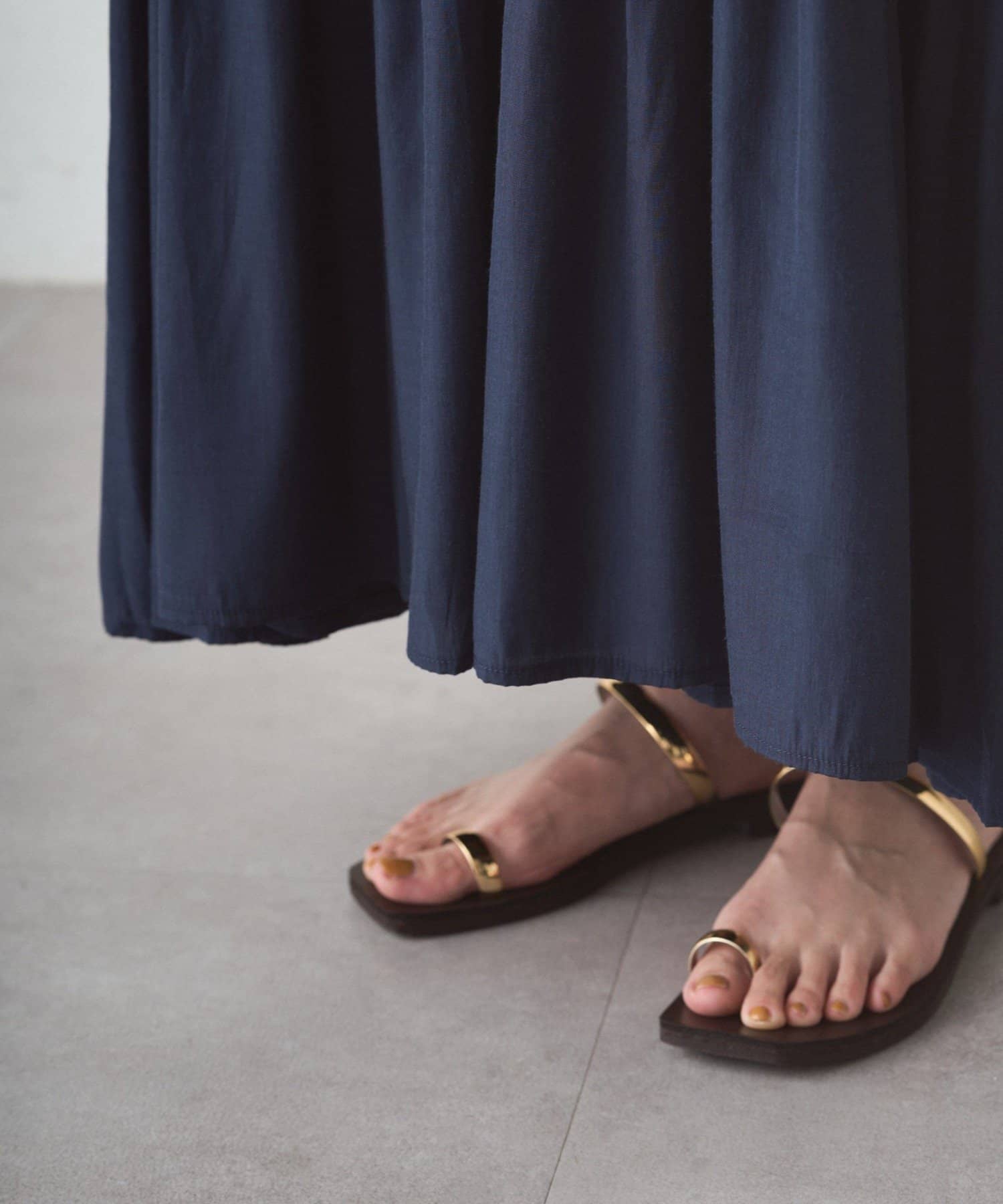 LOUNGEDRESS(ラウンジドレス) サテンティアードキャミワンピース