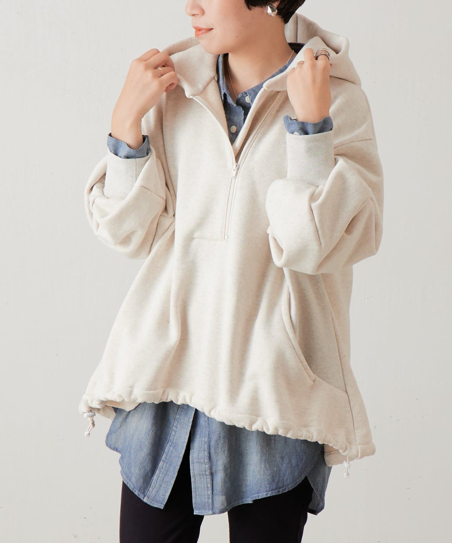 BEARDSLEY(ビアズリー) 《TANIGUCHI企画》フロントZIPパーカー