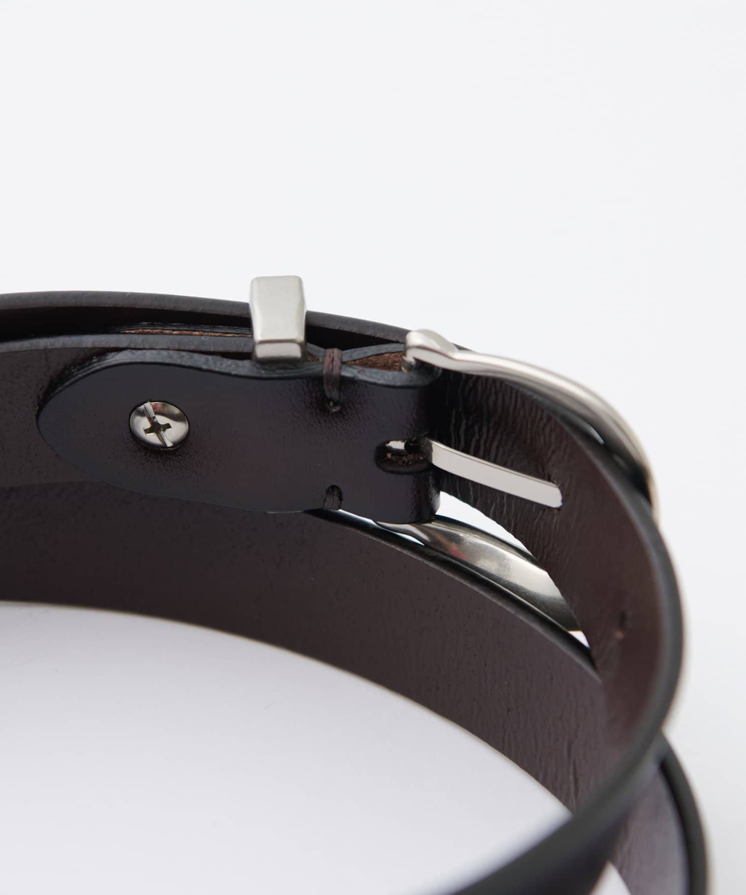 DISCOAT(ディスコート) カーブバックルレザーベルト