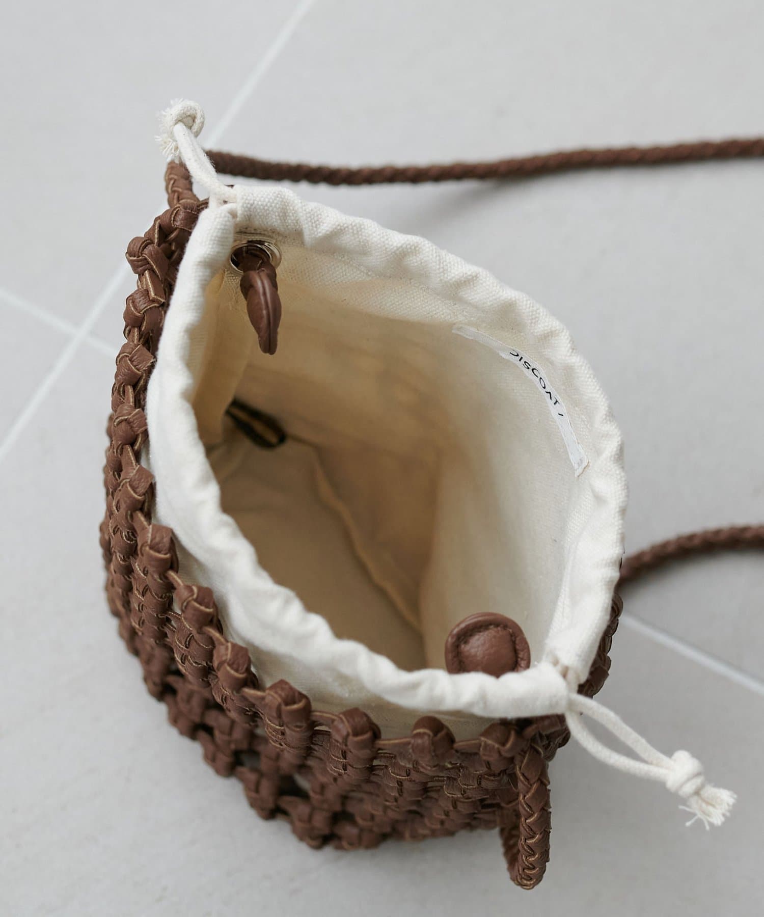 DISCOAT(ディスコート) メッシュブレードミニショルダーバッグ