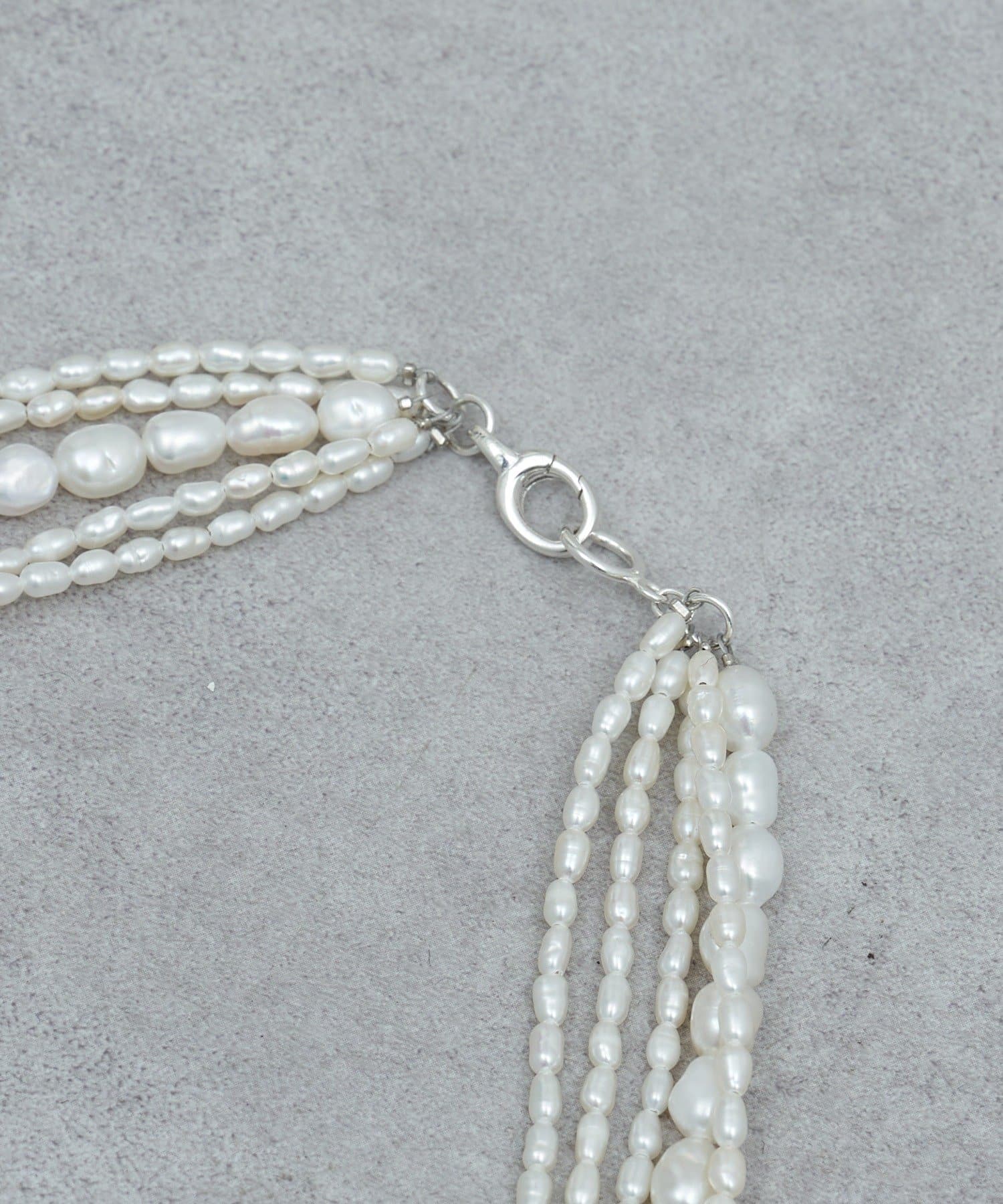 GALLARDAGALANTE(ガリャルダガランテ) 【2.718】MIXパール5連ネックレス