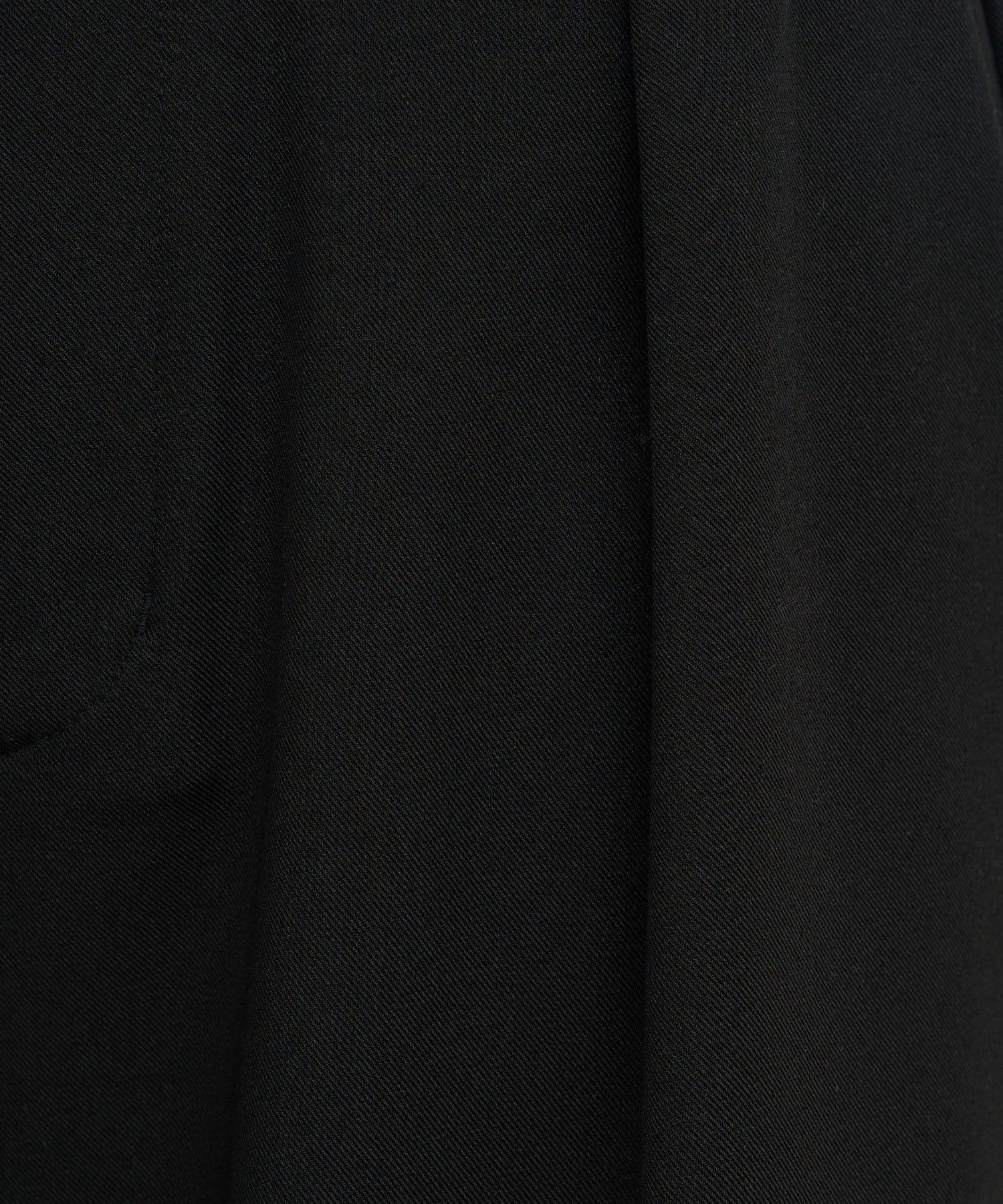 GALLARDAGALANTE(ガリャルダガランテ) 【美シルエット】【手洗い可】タックワイドパンツ２