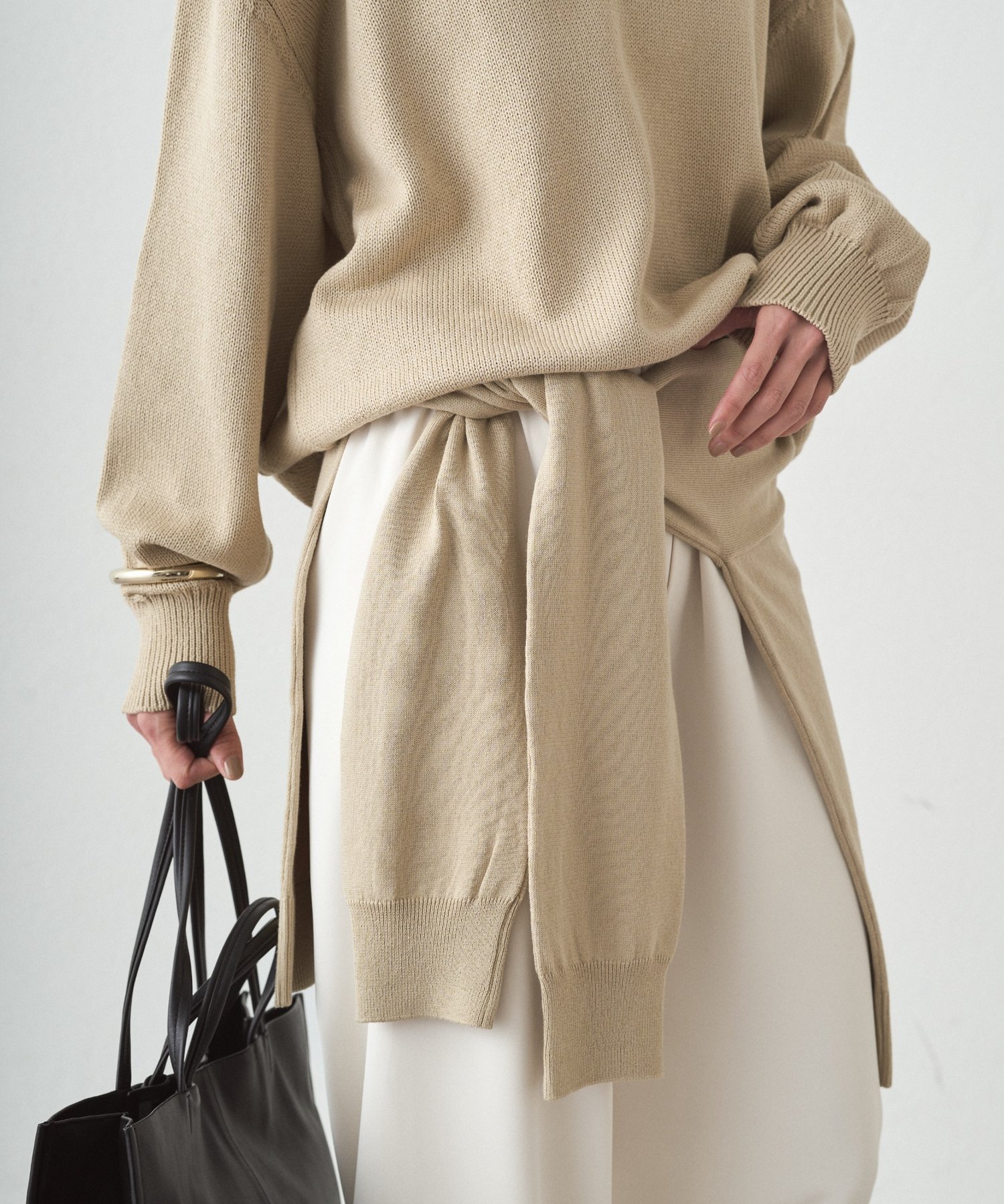 LOUNGEDRESS(ラウンジドレス) 肩掛けニット