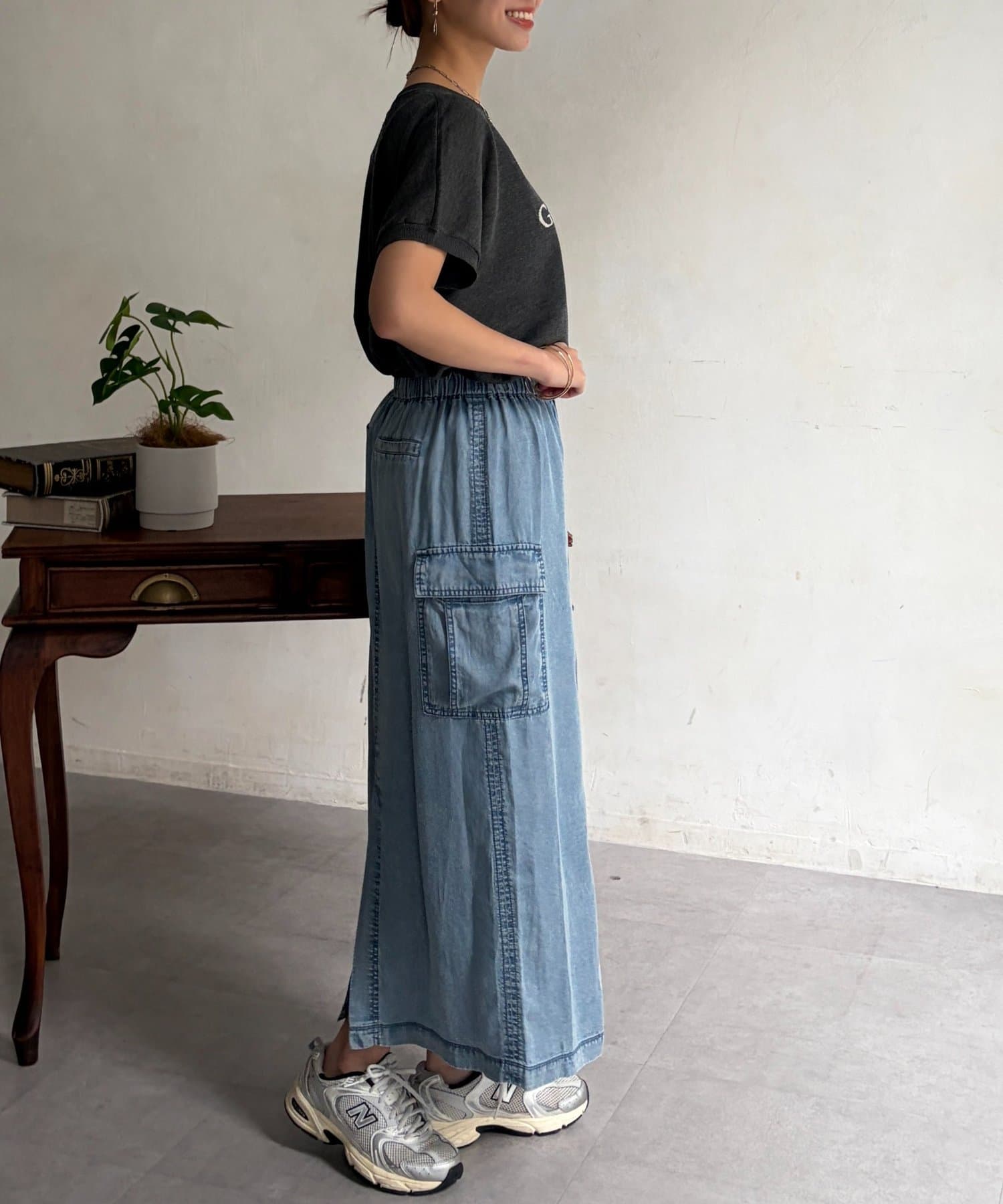 Chez toi(シェトワ) ロゴシアーニット