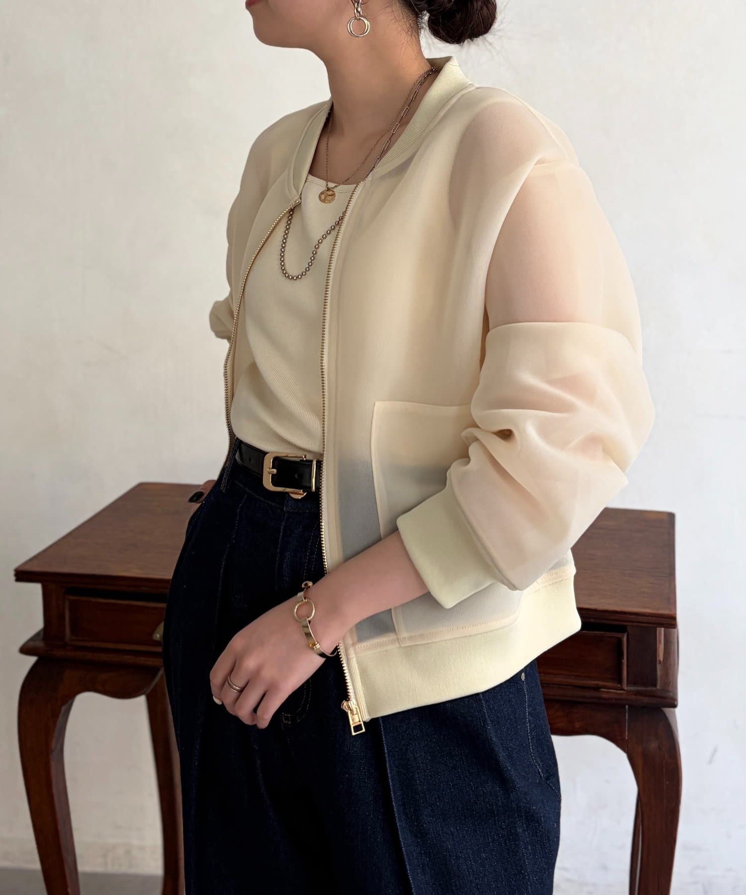 Chez toi(シェトワ) シアーダンボールブルゾン