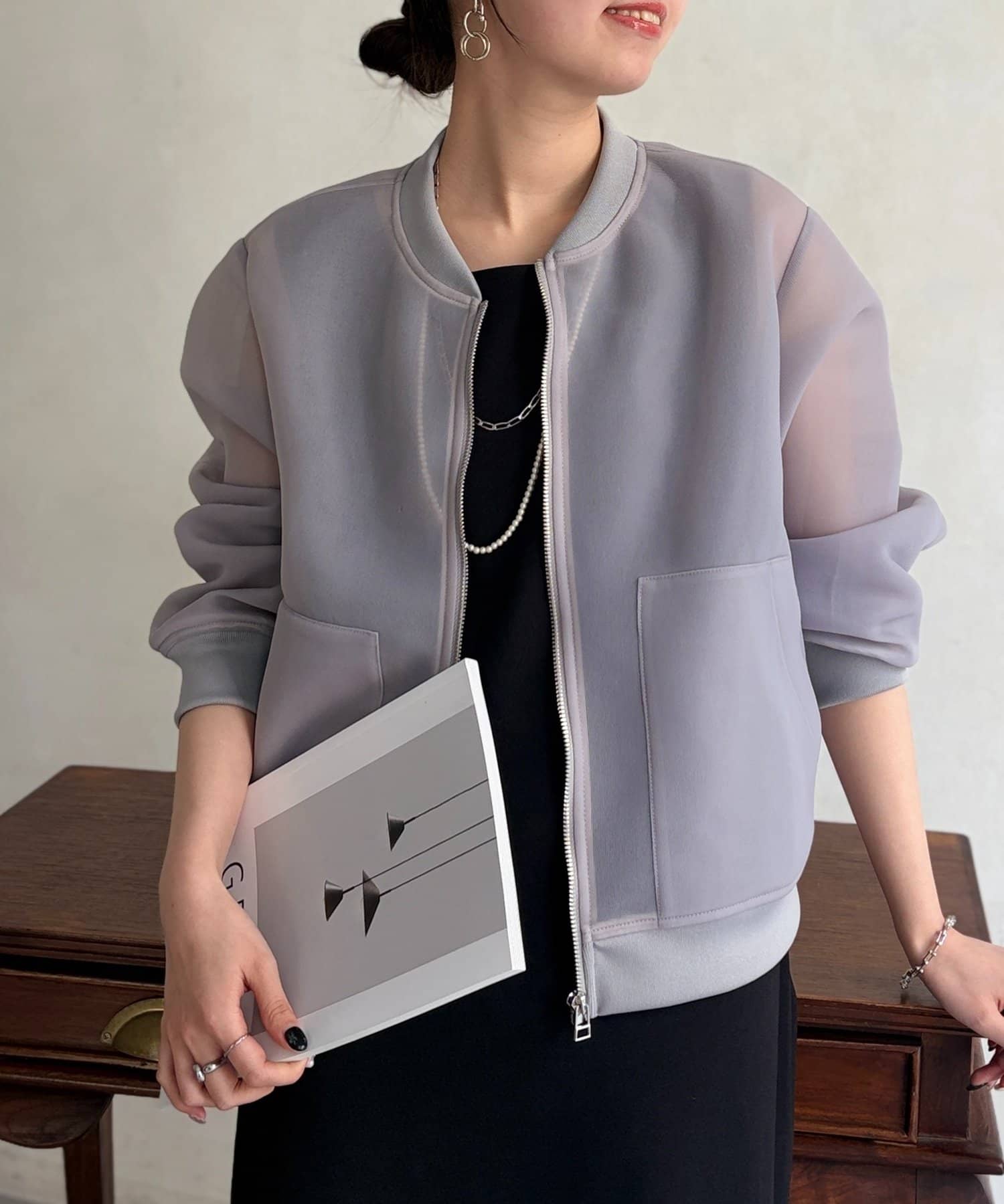 Chez toi(シェトワ) シアーダンボールブルゾン