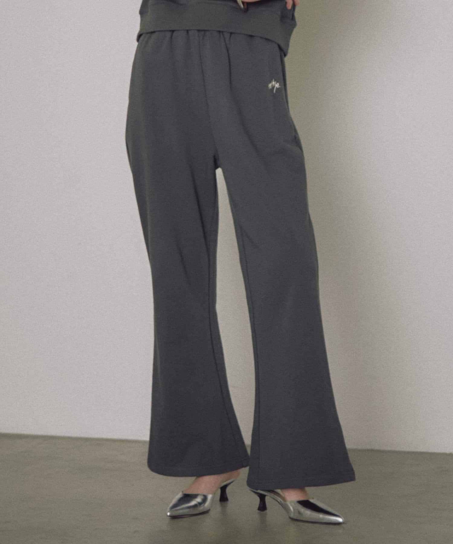 OUTLET(アウトレット) 【earthy_】オーガニックコットンフレアスウェットパンツ