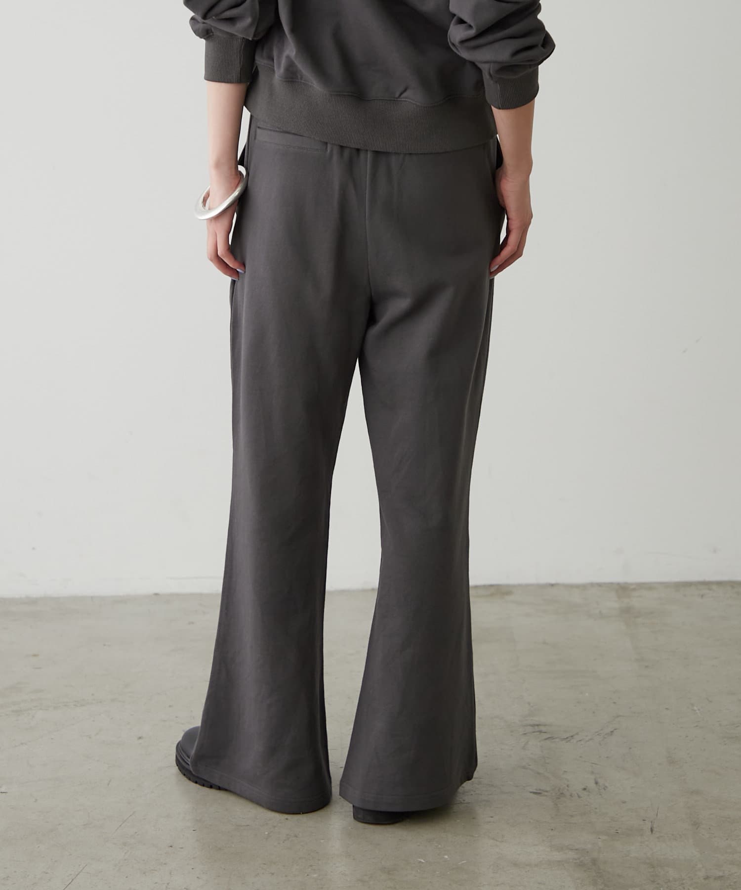 OUTLET(アウトレット) 【earthy_】オーガニックコットンフレアスウェットパンツ