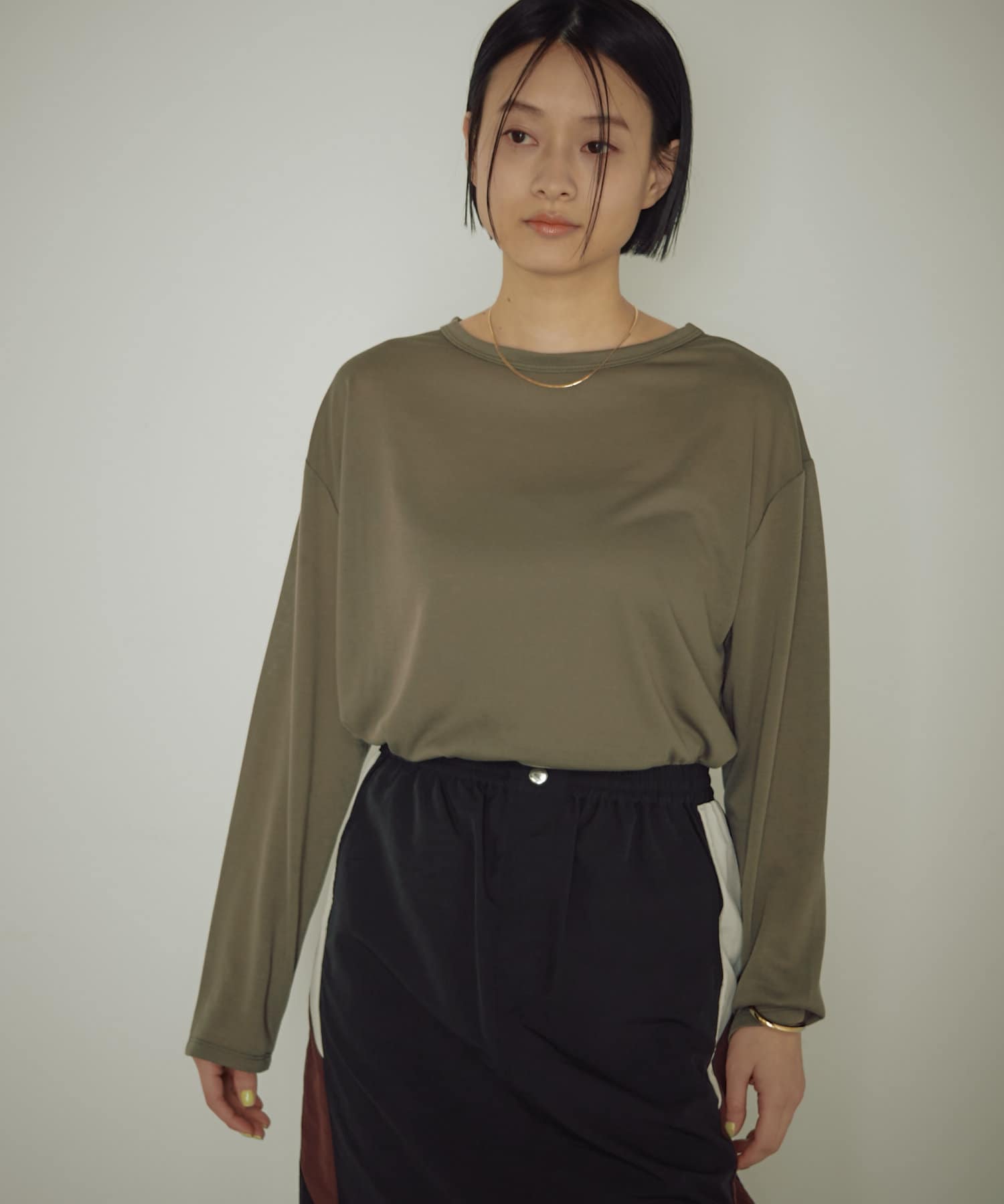 OUTLET(アウトレット) 【earthy_】オーバーシアーロンT