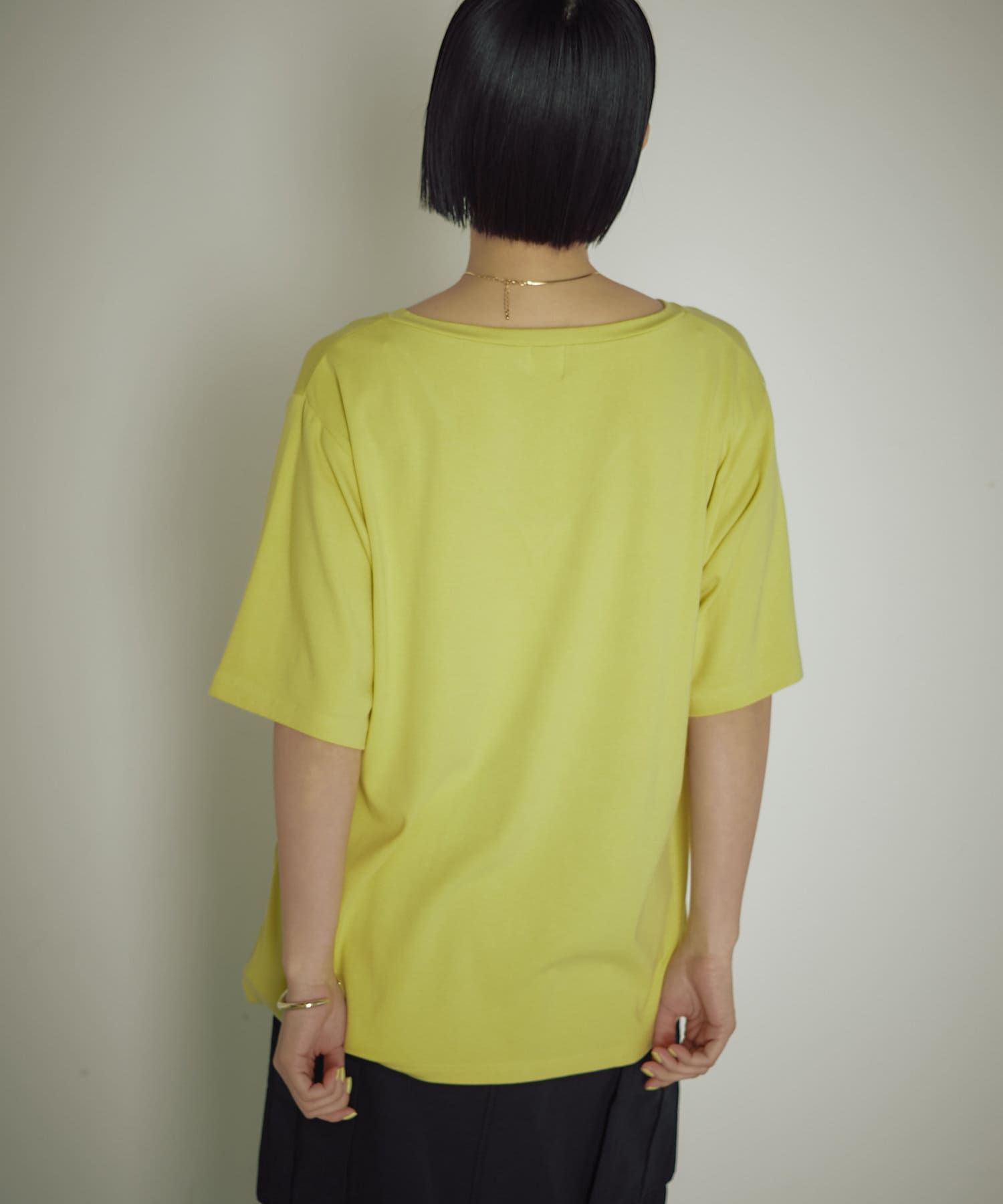 OUTLET(アウトレット) 【earthy_】VネックオーバーTEE